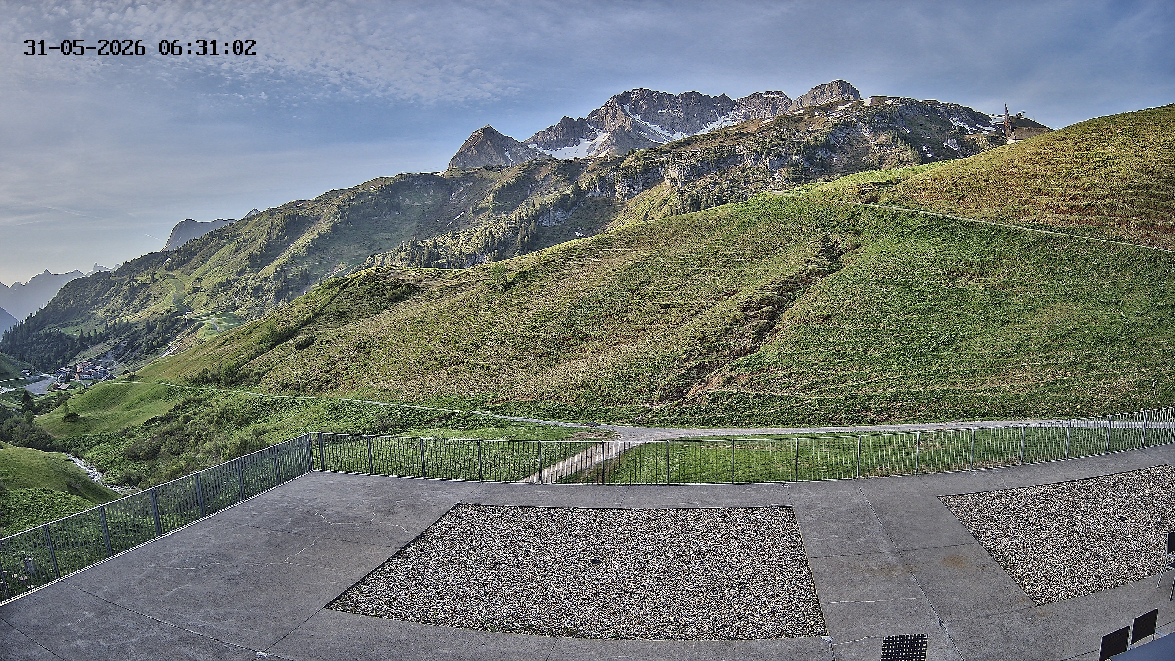 Archived image Webcam Hotel Adler at Warth