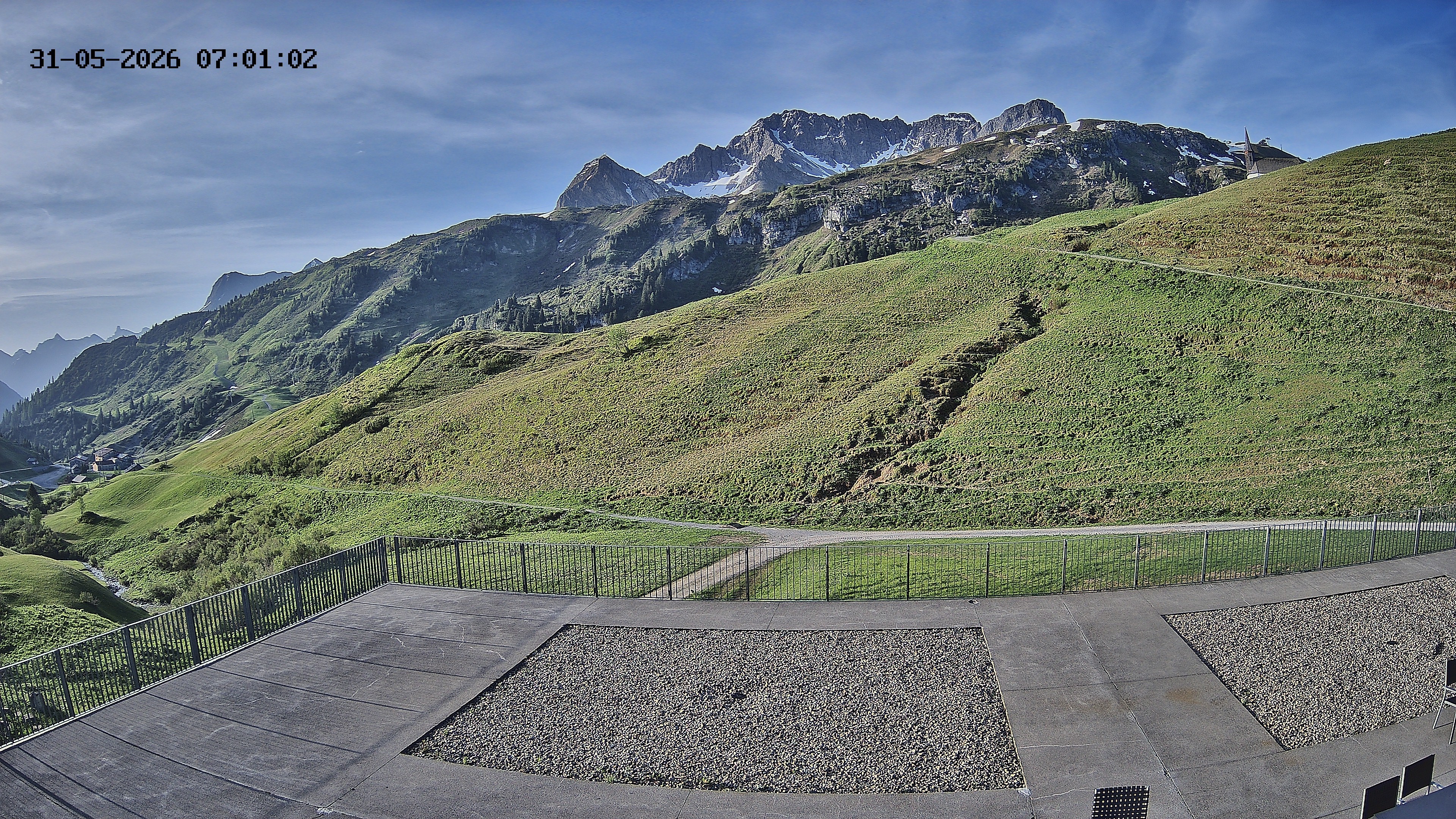 Archived image Webcam Hotel Adler at Warth
