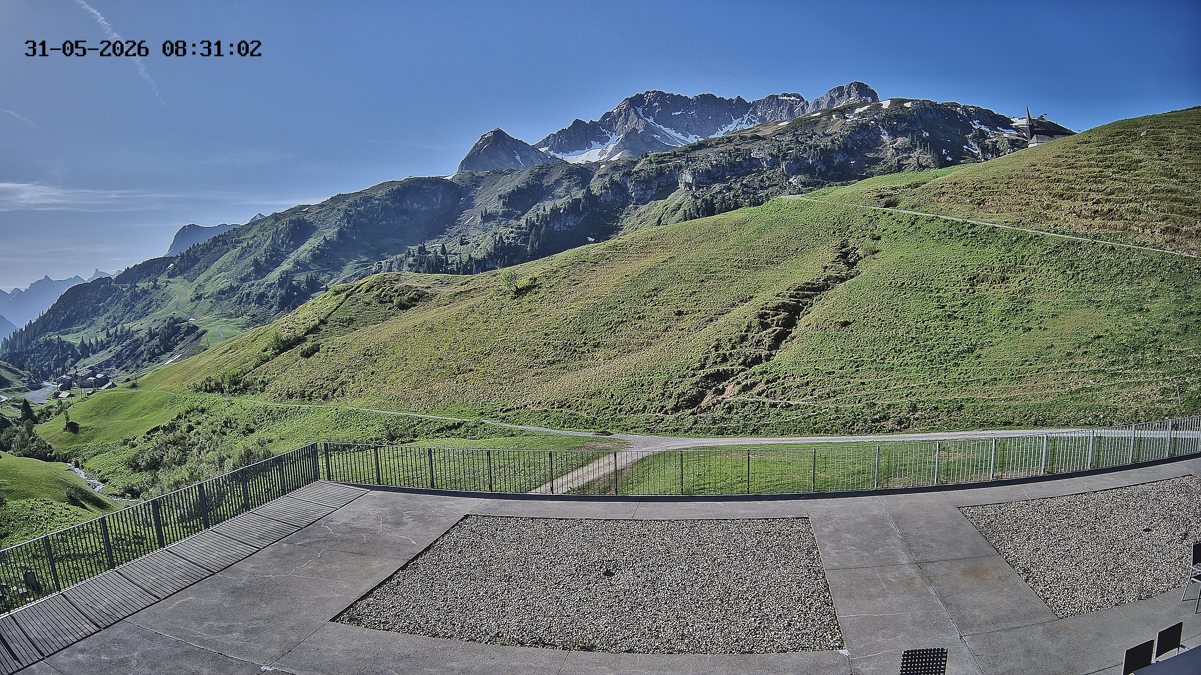 Archived image Webcam Hotel Adler at Warth