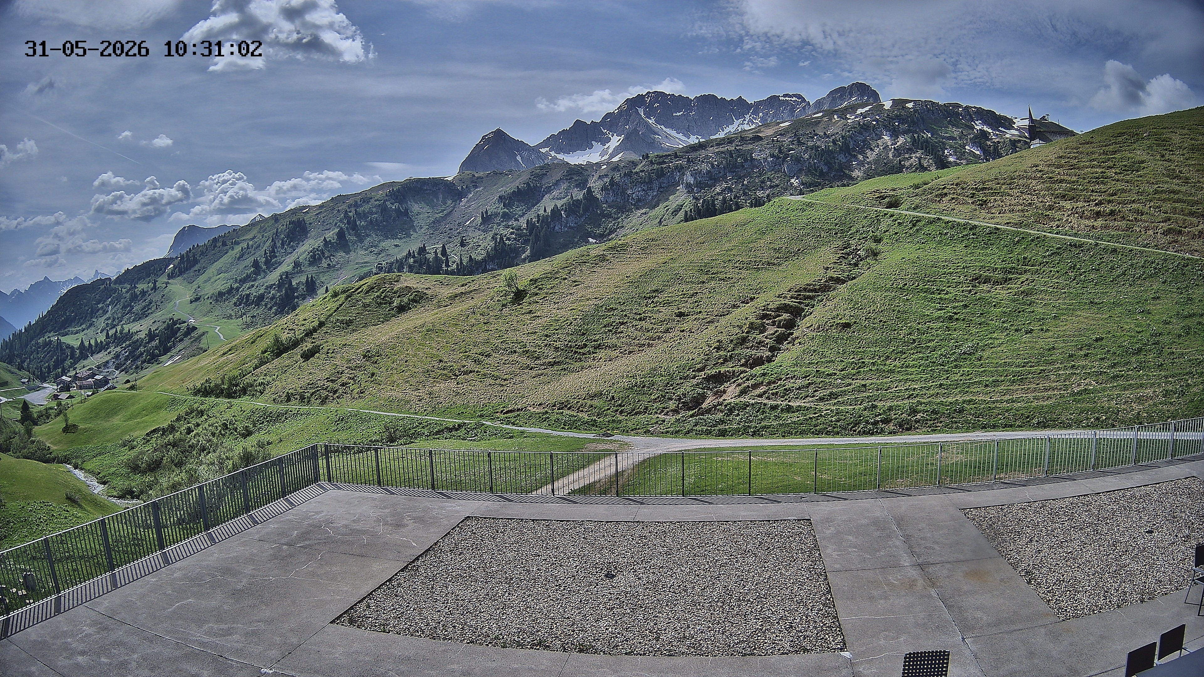 Archived image Webcam Hotel Adler at Warth