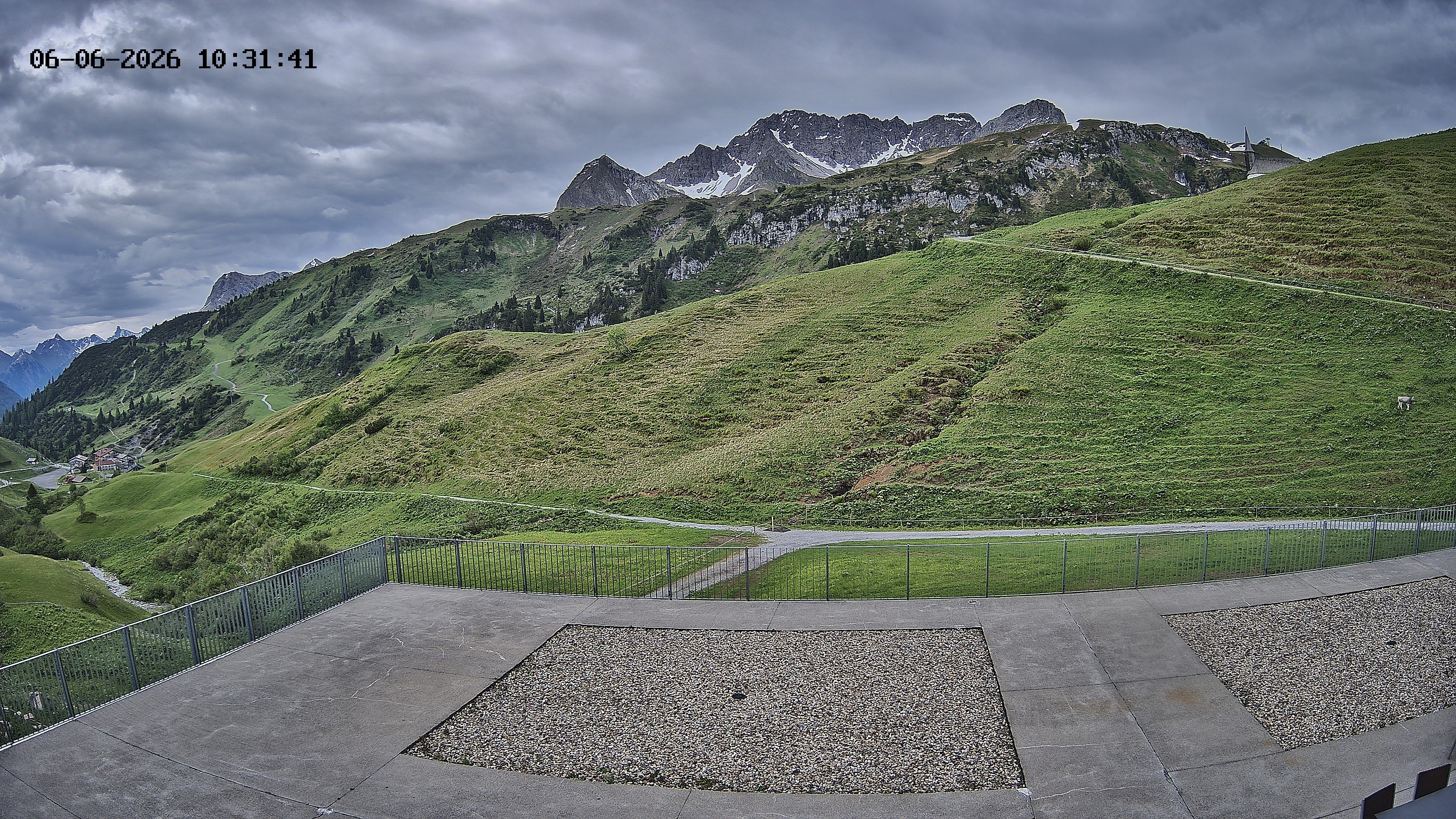 Archiv Foto Webcam Hotel Adler in Warth