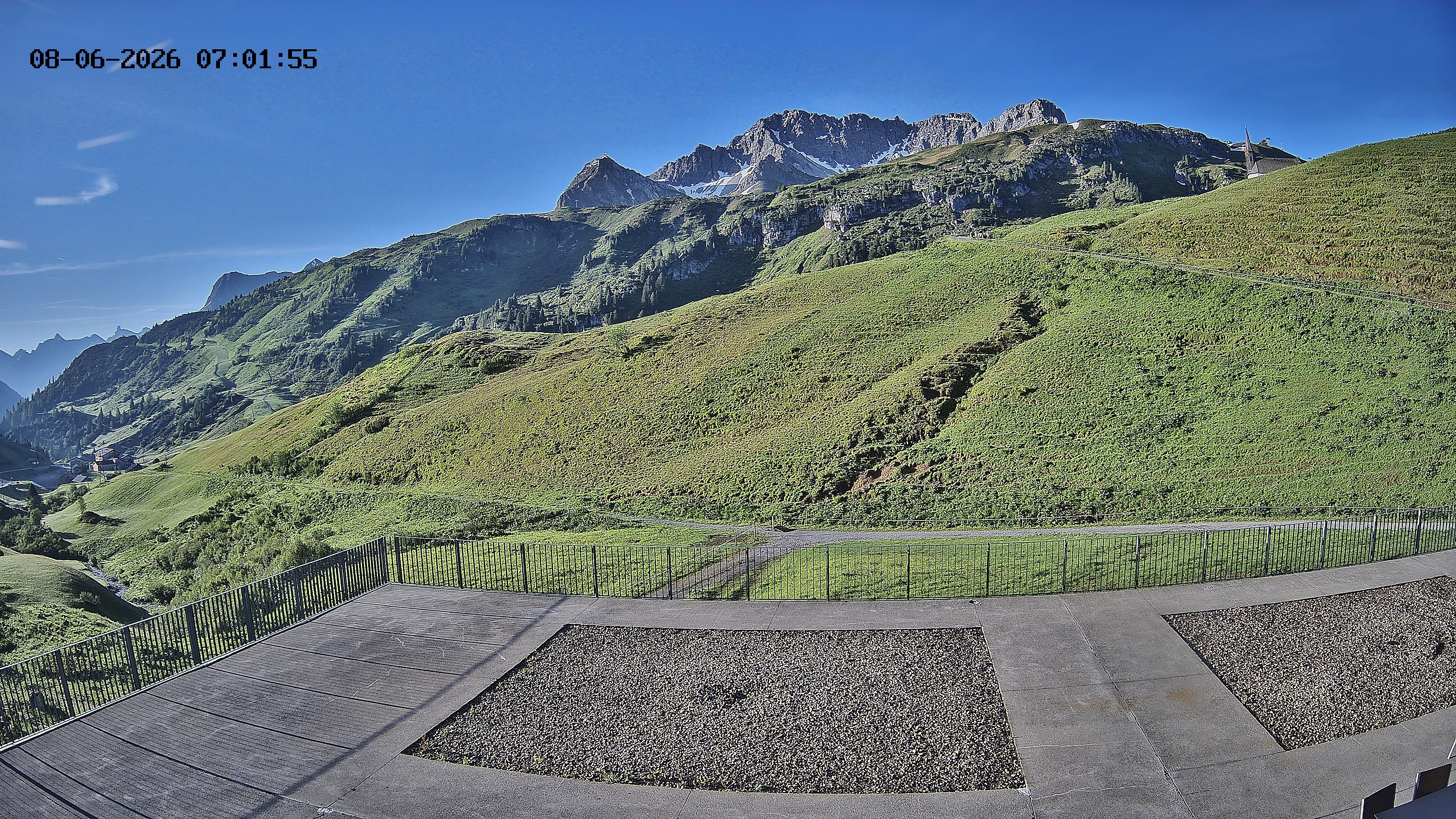 Archived image Webcam Hotel Adler at Warth