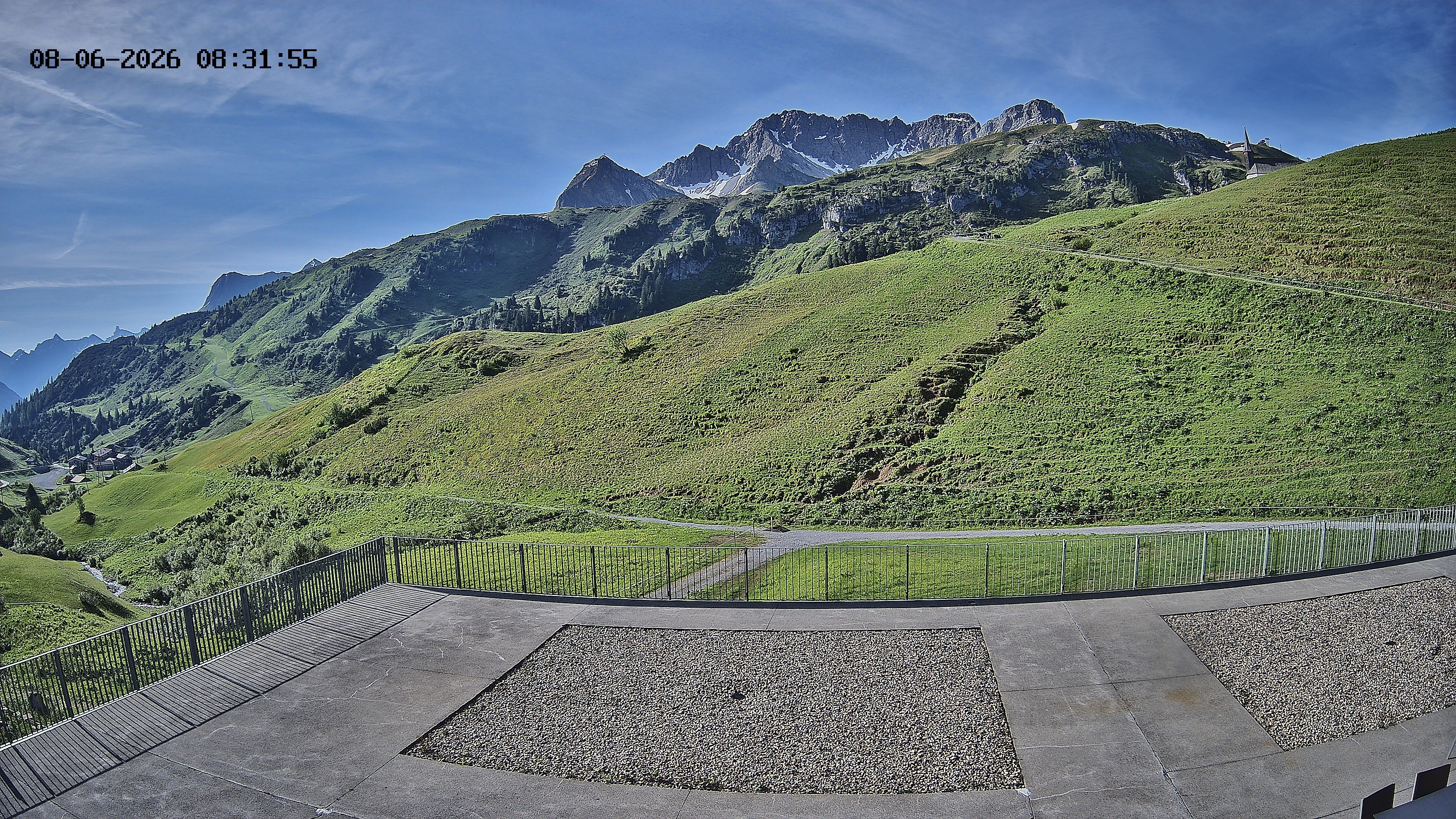 Archived image Webcam Hotel Adler at Warth