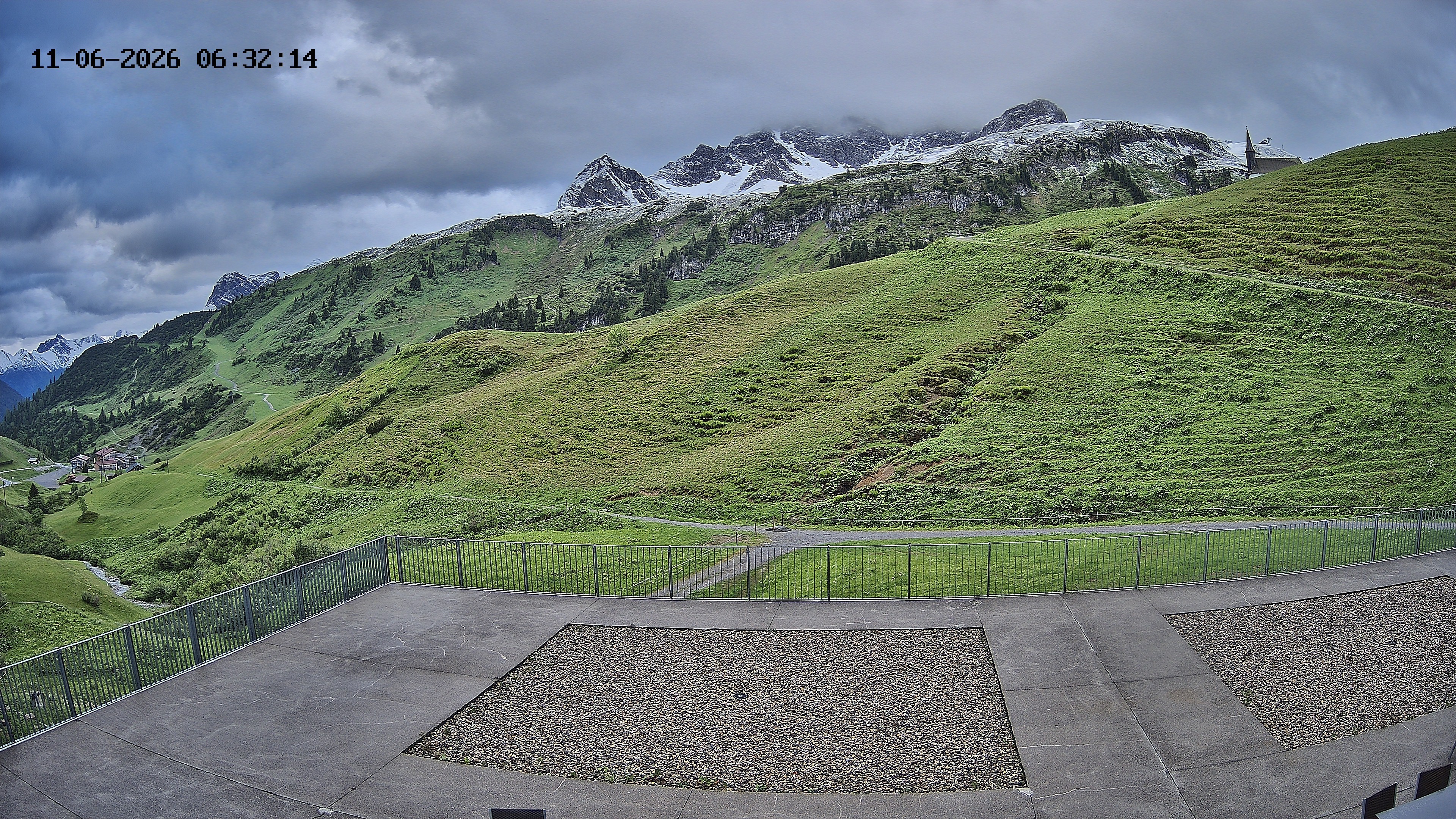 Archived image Webcam Hotel Adler at Warth