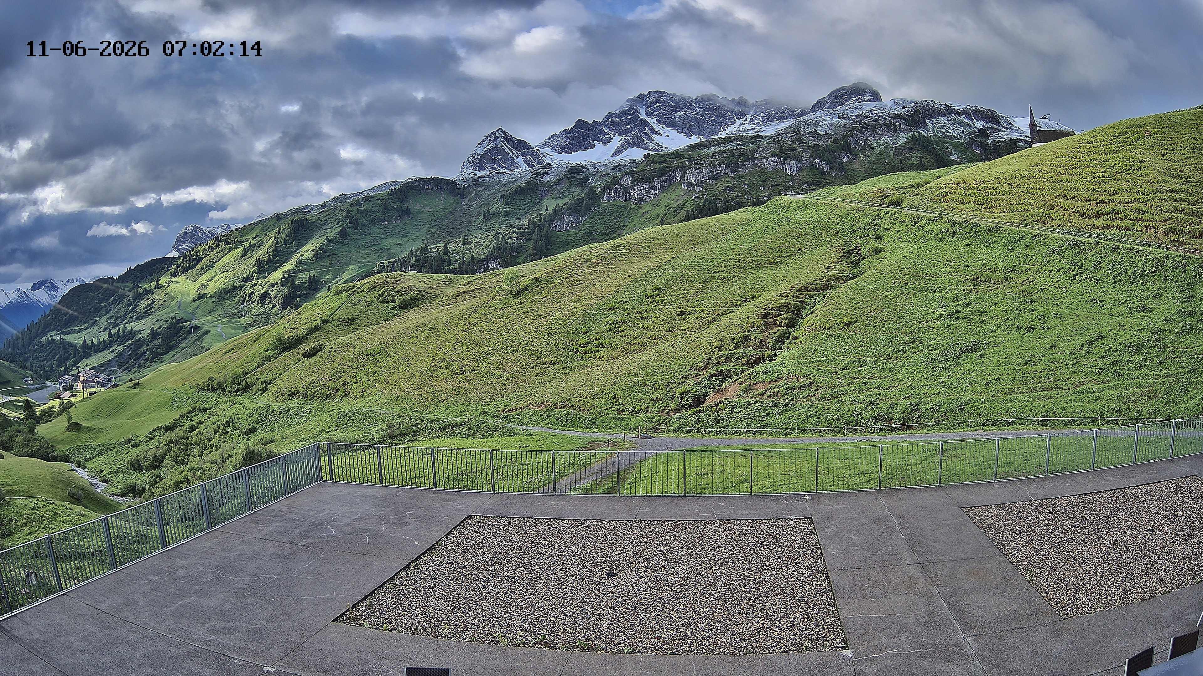 Archived image Webcam Hotel Adler at Warth