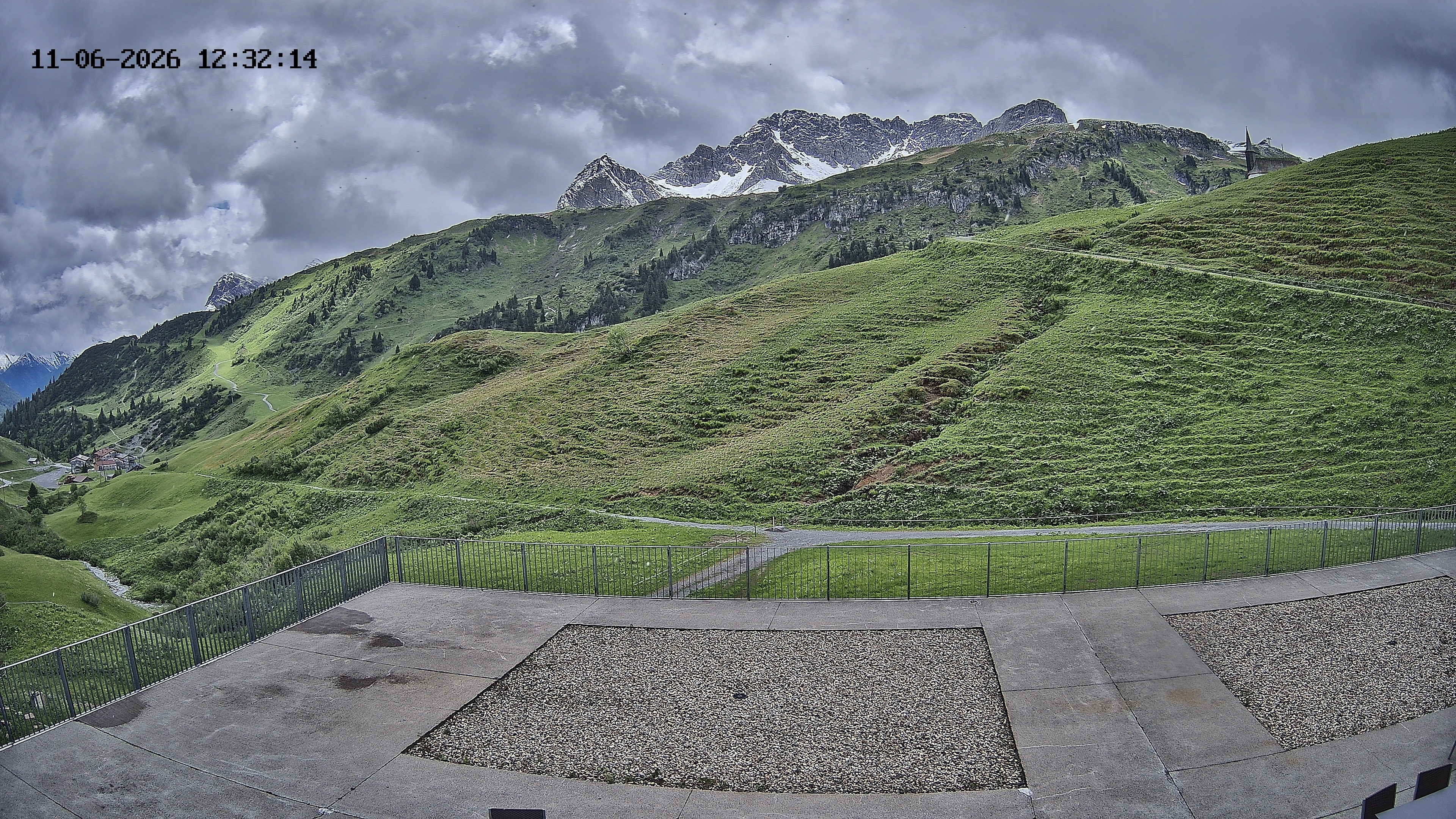 Archived image Webcam Hotel Adler at Warth