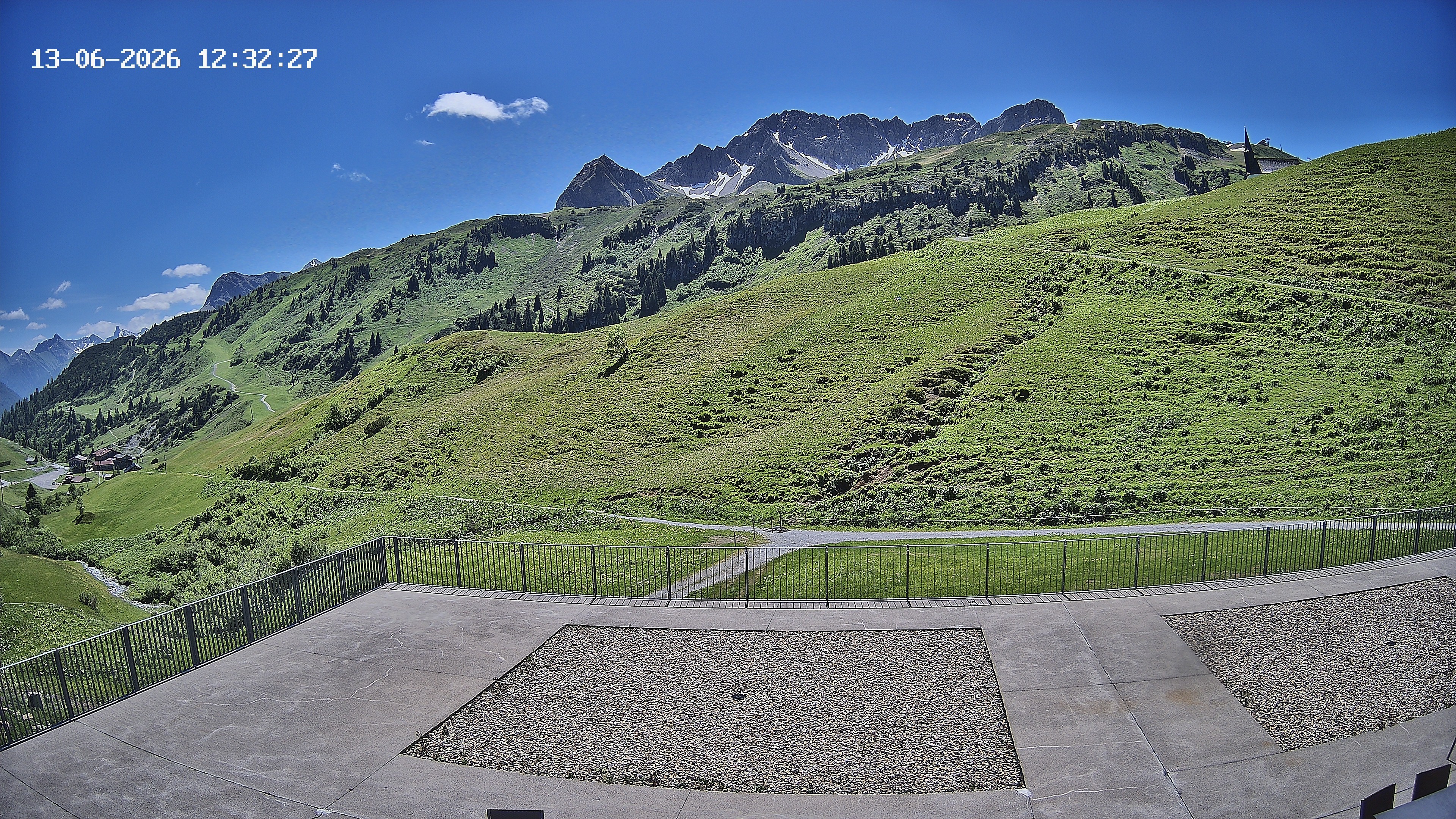 Archiv Foto Webcam Hotel Adler in Warth
