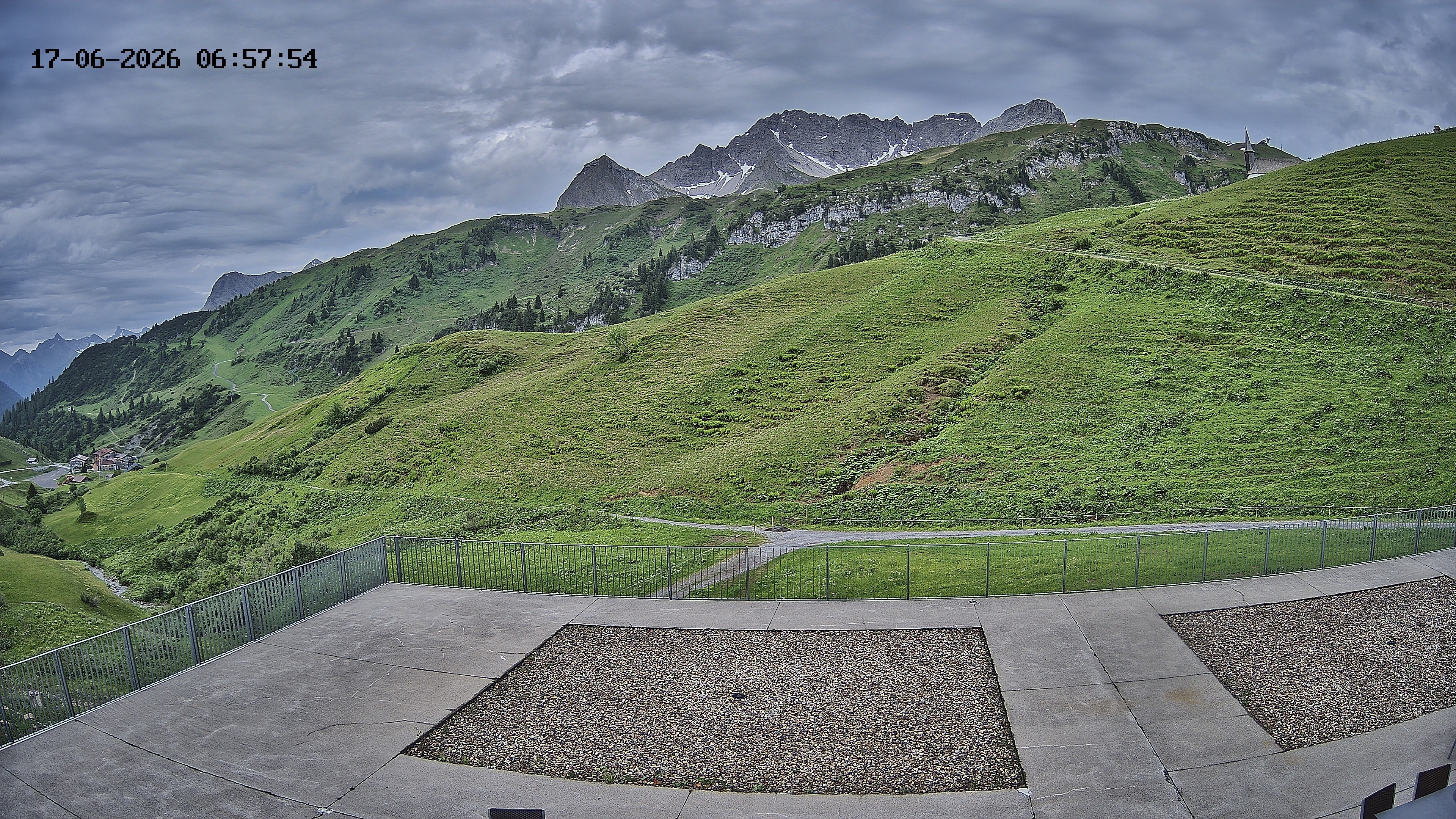 Archived image Webcam Hotel Adler at Warth
