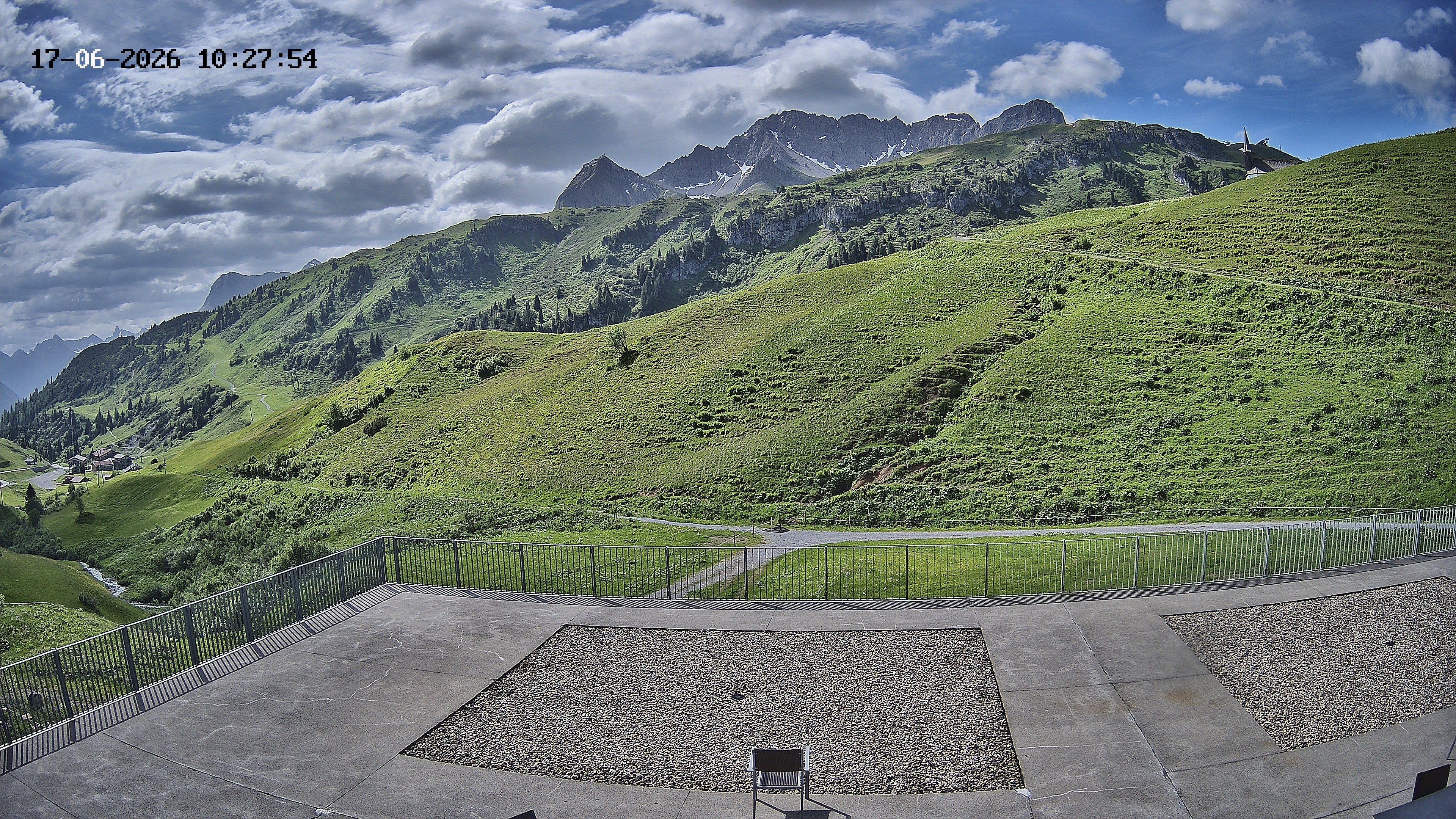 Archived image Webcam Hotel Adler at Warth