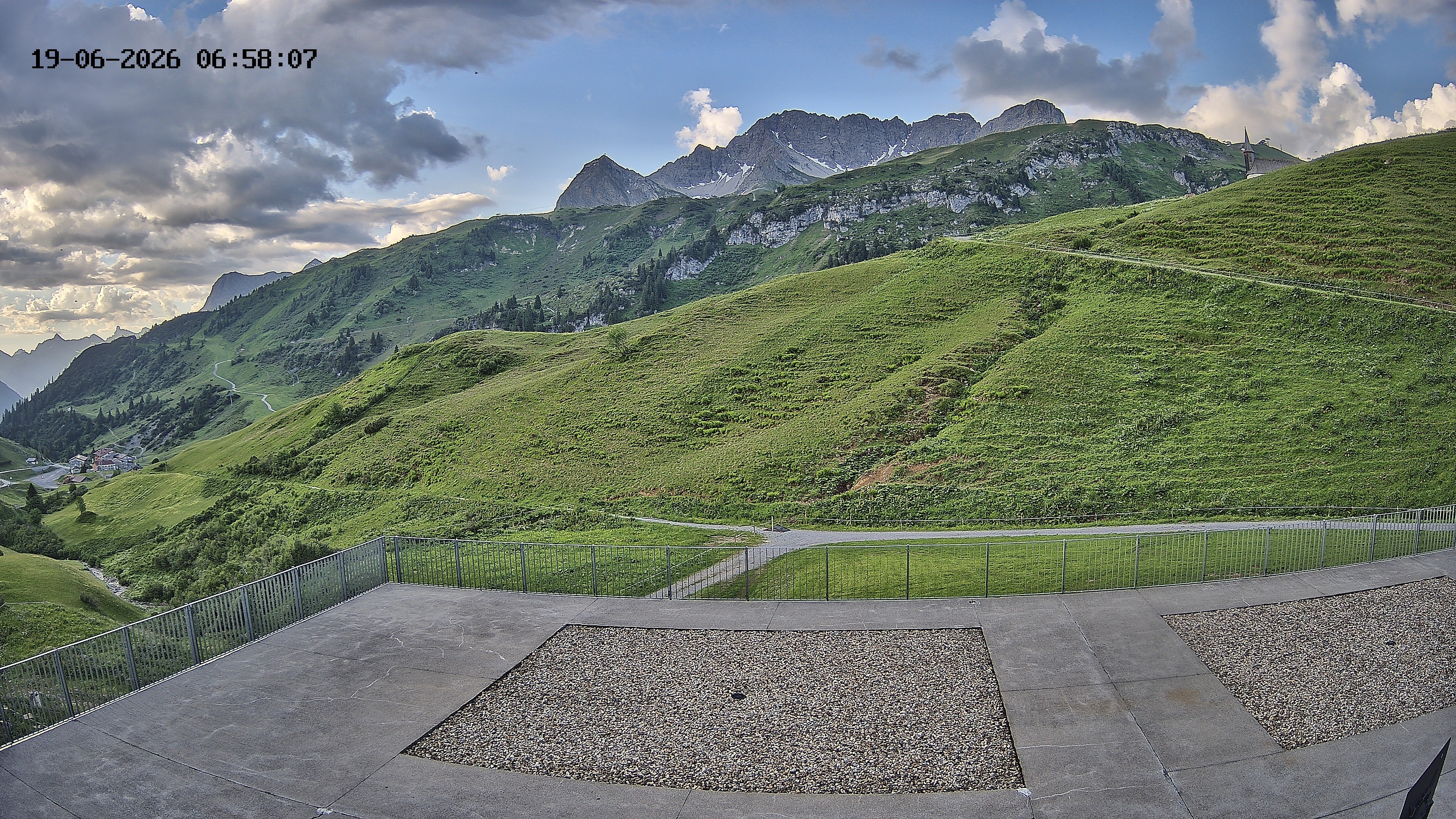 Archiv Foto Webcam Hotel Adler in Warth