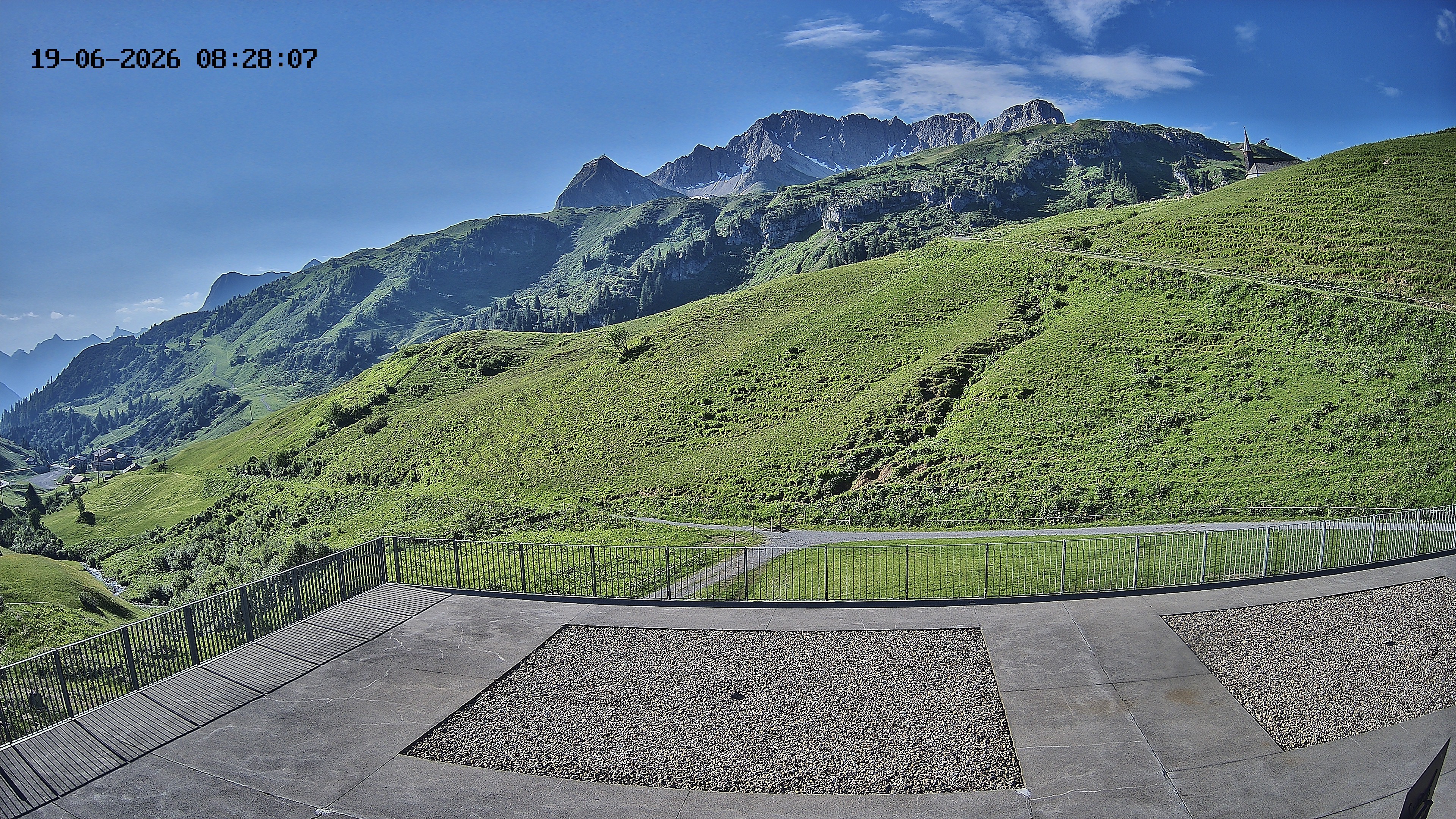 Archiv Foto Webcam Hotel Adler in Warth