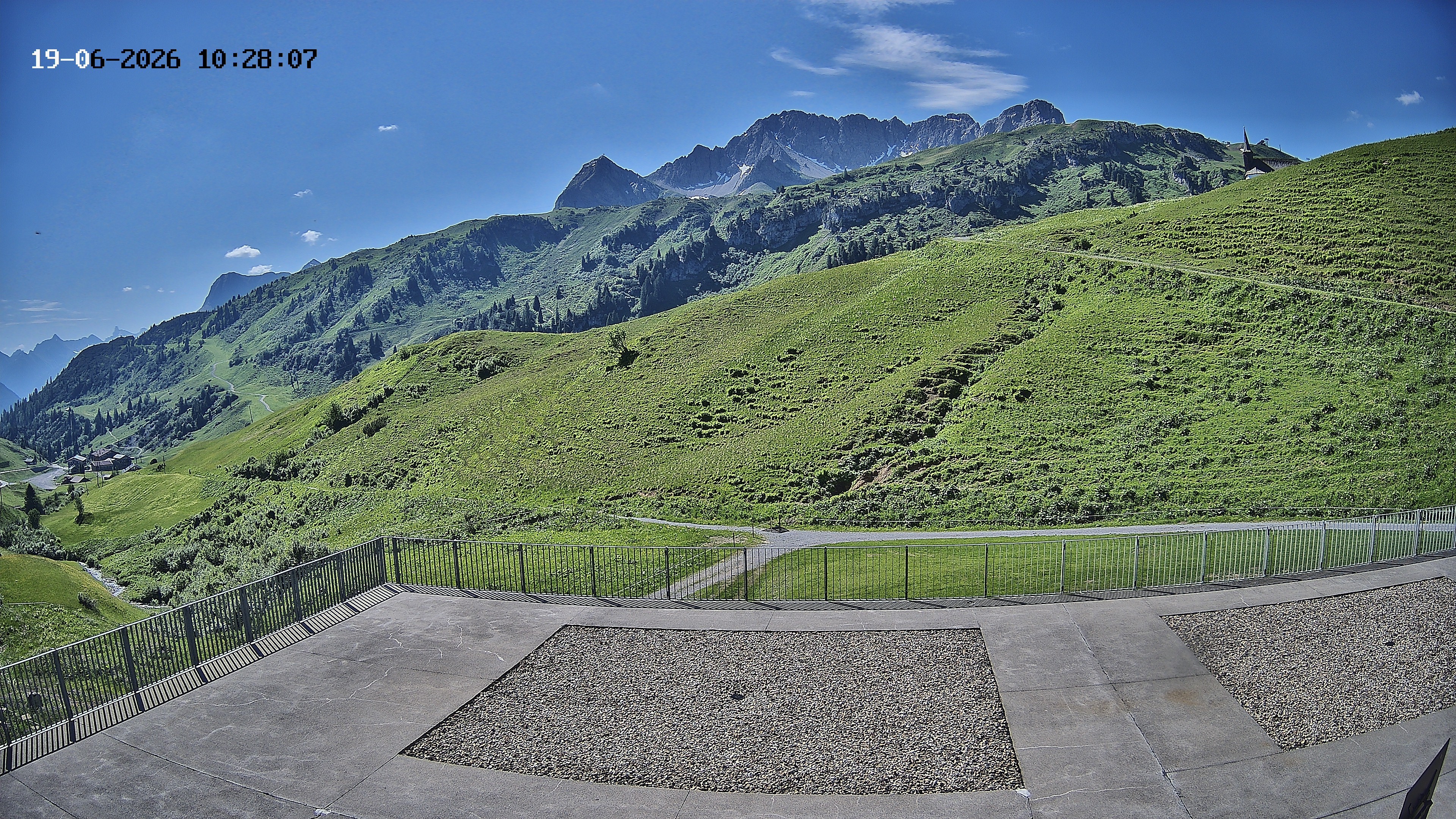Archiv Foto Webcam Hotel Adler in Warth
