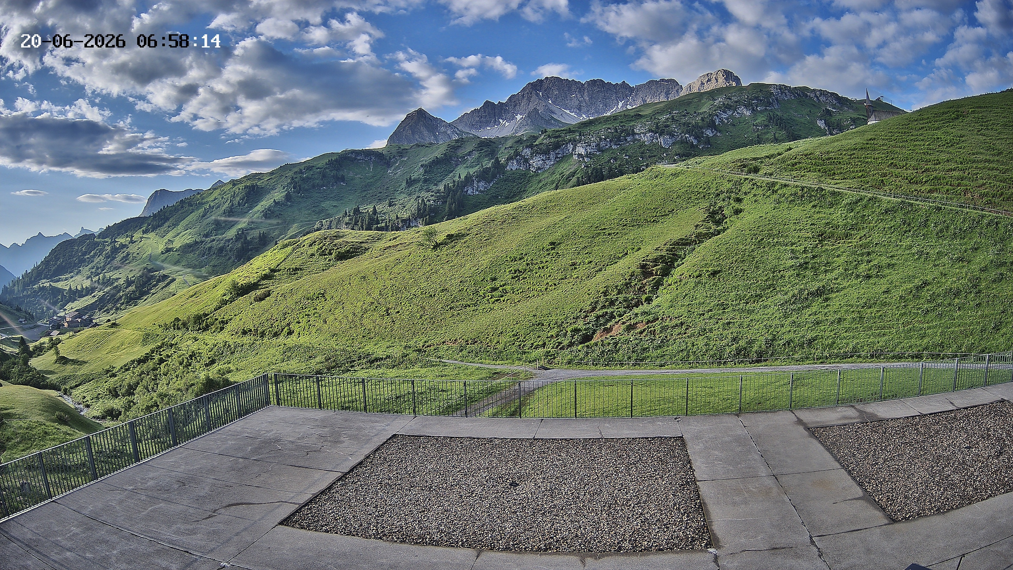 Archiv Foto Webcam Hotel Adler in Warth