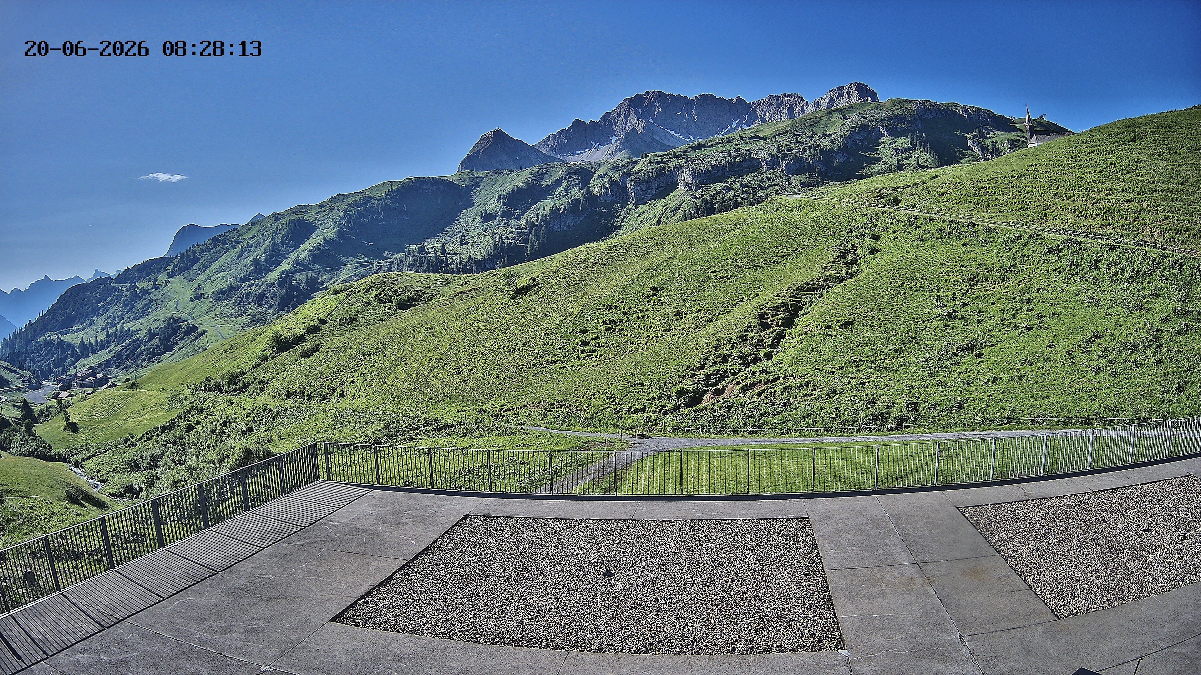 Archiv Foto Webcam Hotel Adler in Warth
