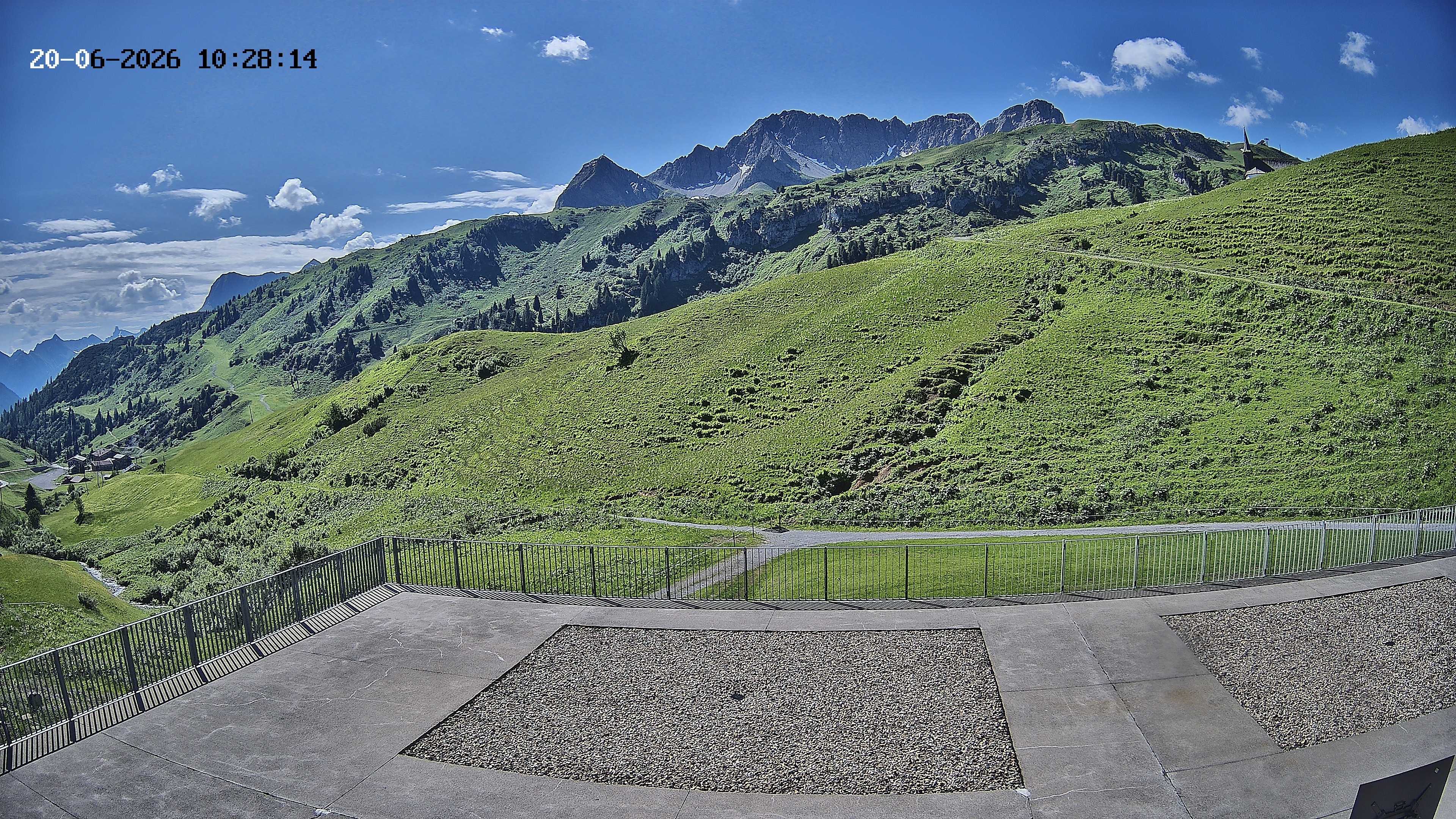 Archiv Foto Webcam Hotel Adler in Warth