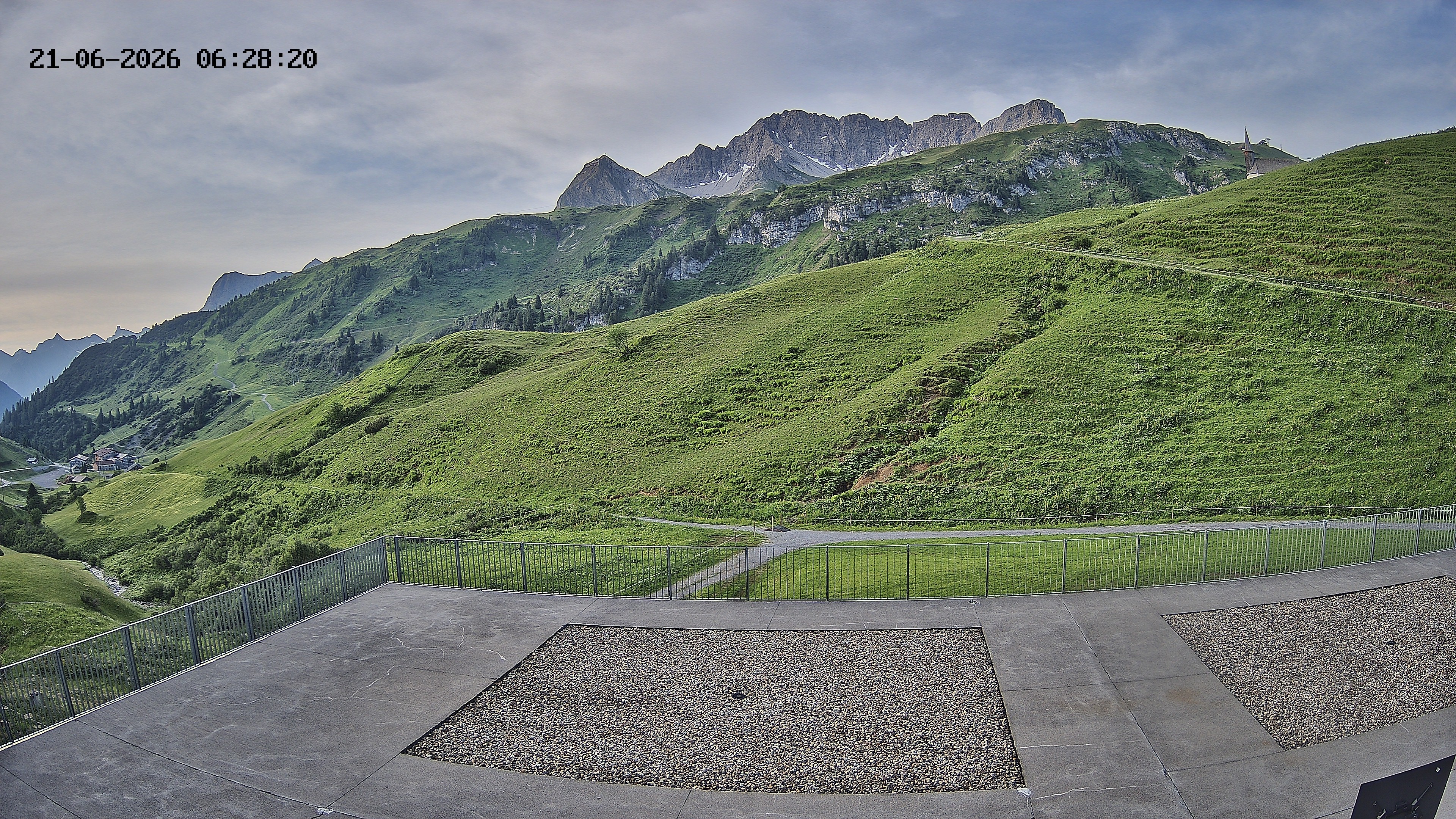 Archiv Foto Webcam Hotel Adler in Warth