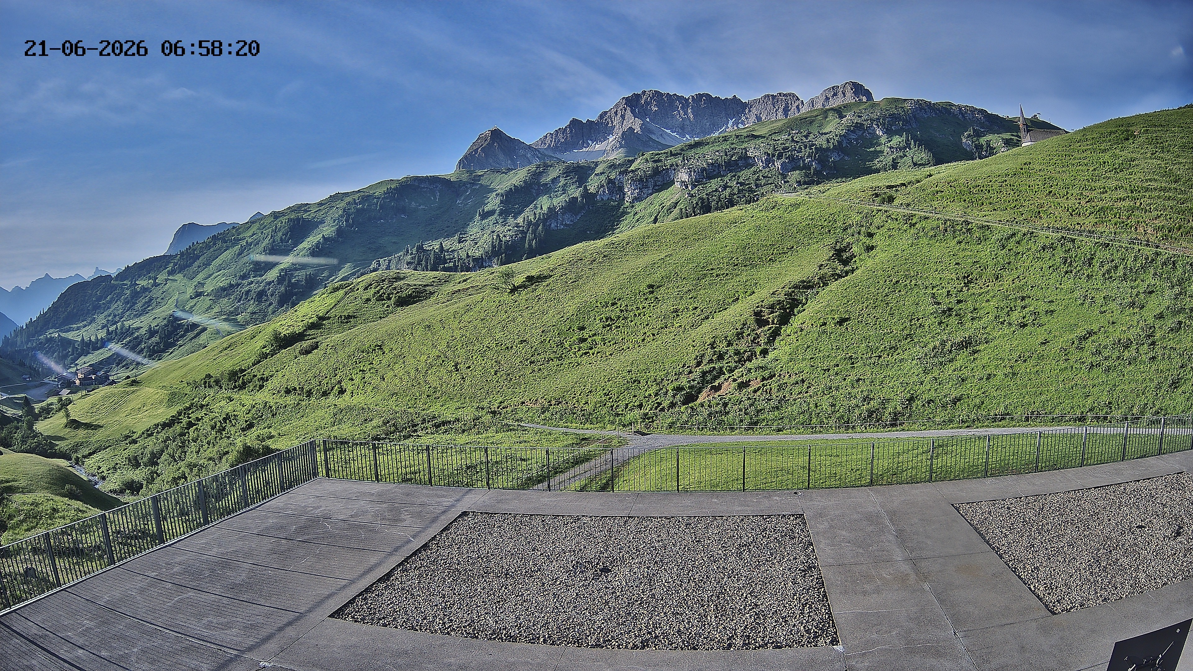 Archived image Webcam Hotel Adler at Warth