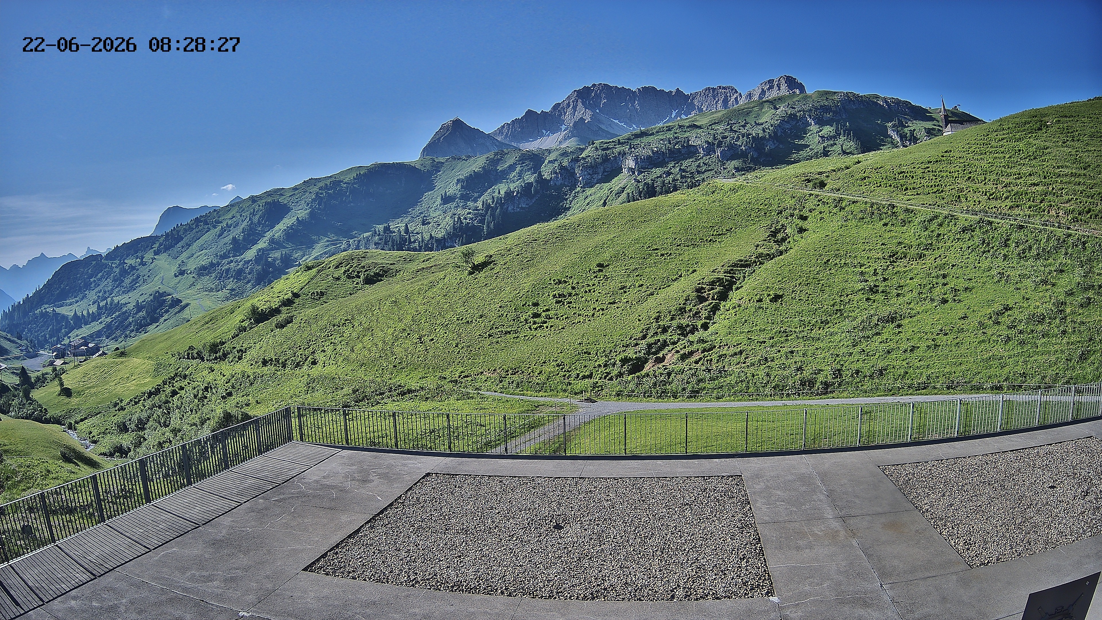 Archiv Foto Webcam Hotel Adler in Warth