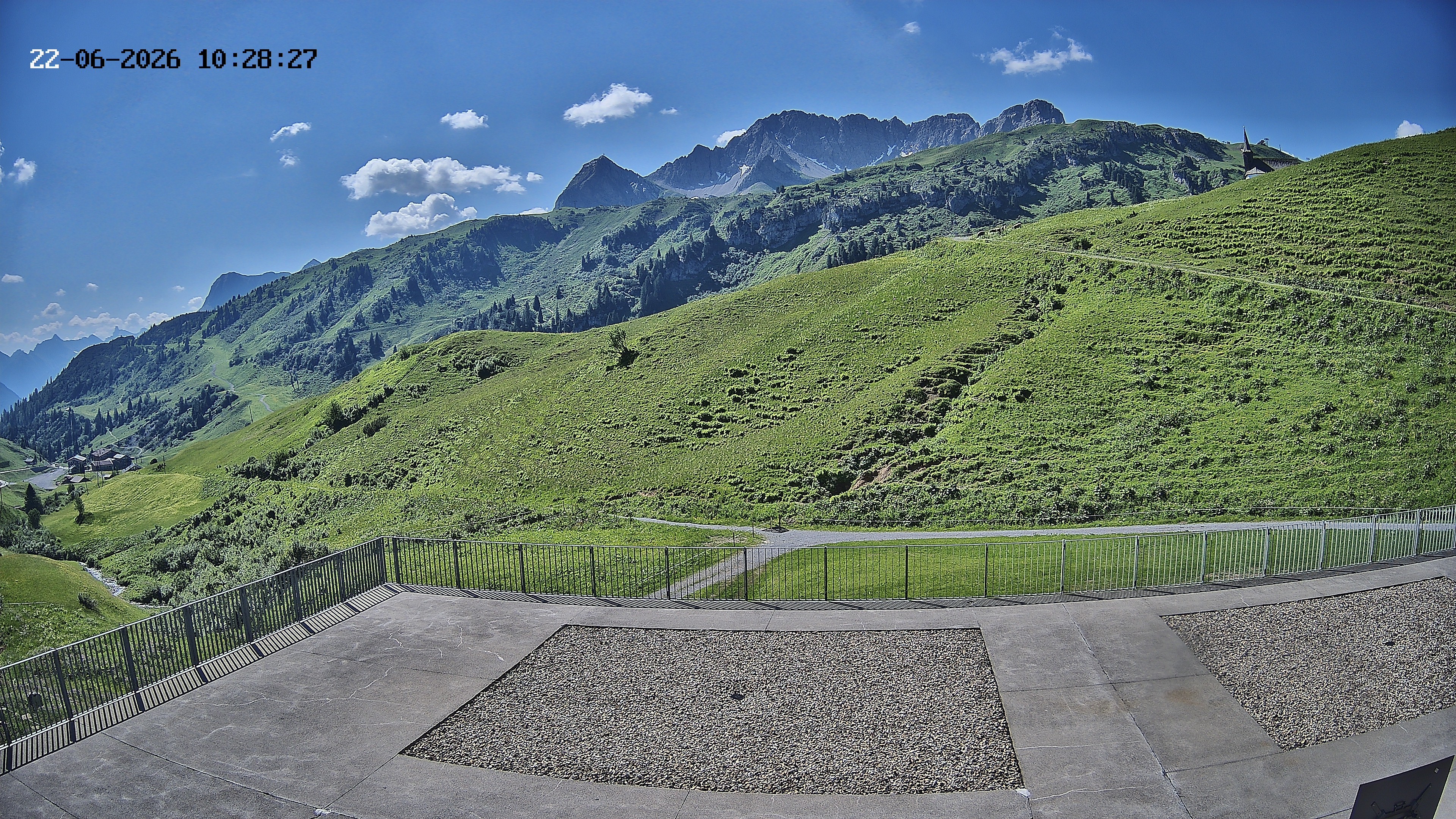 Archiv Foto Webcam Hotel Adler in Warth