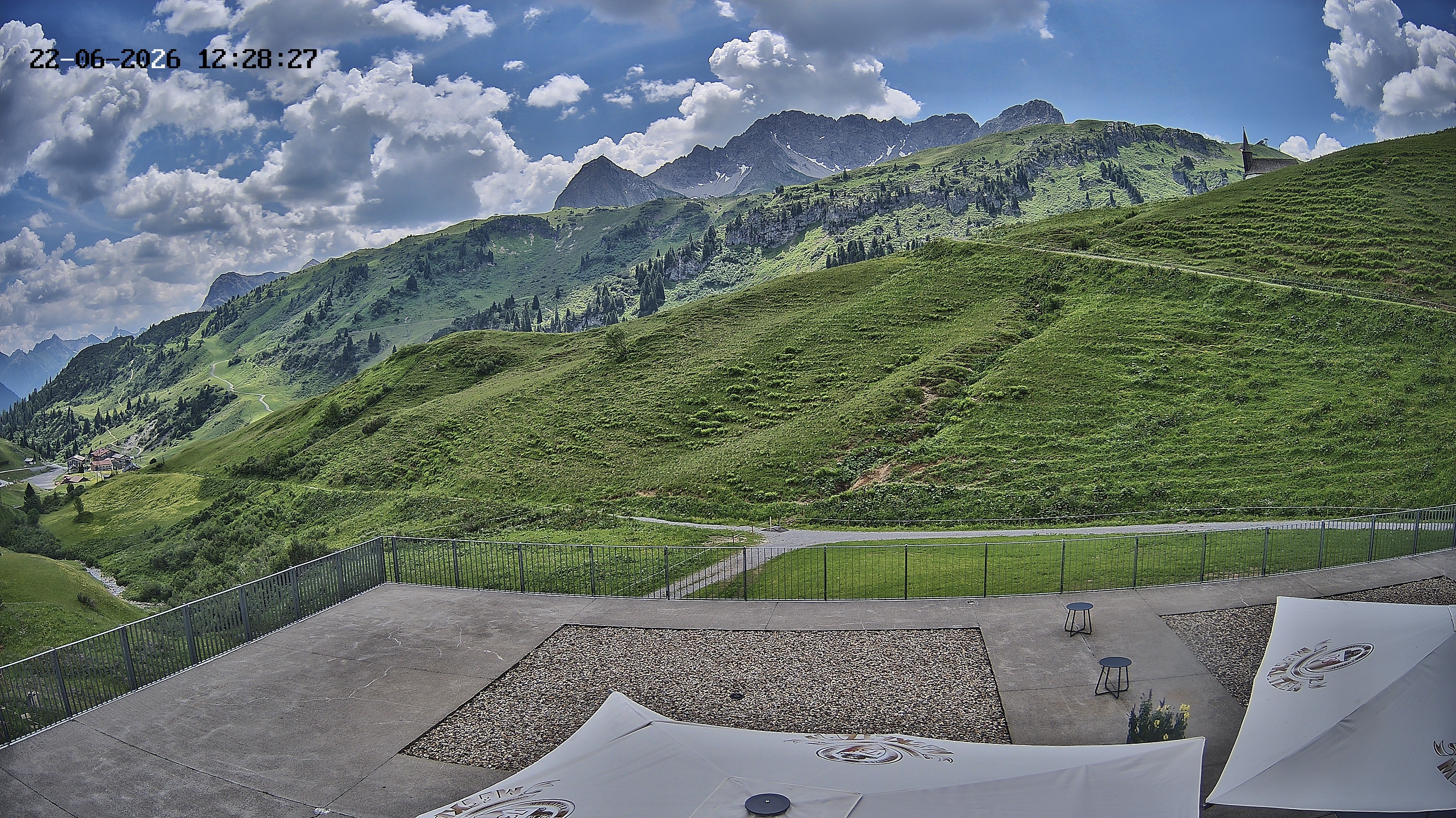 Archiv Foto Webcam Hotel Adler in Warth