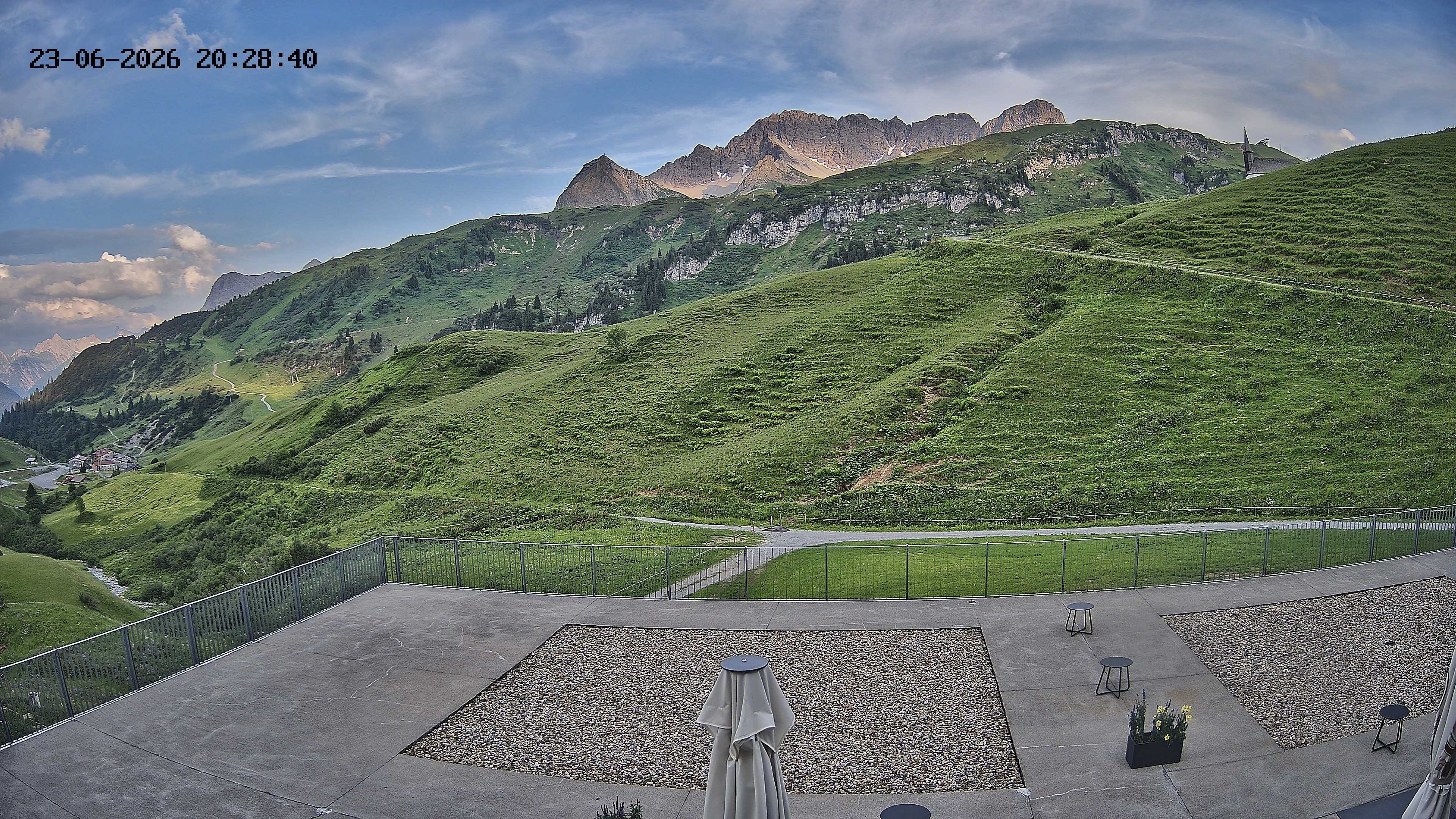 Archiv Foto Webcam Hotel Adler in Warth