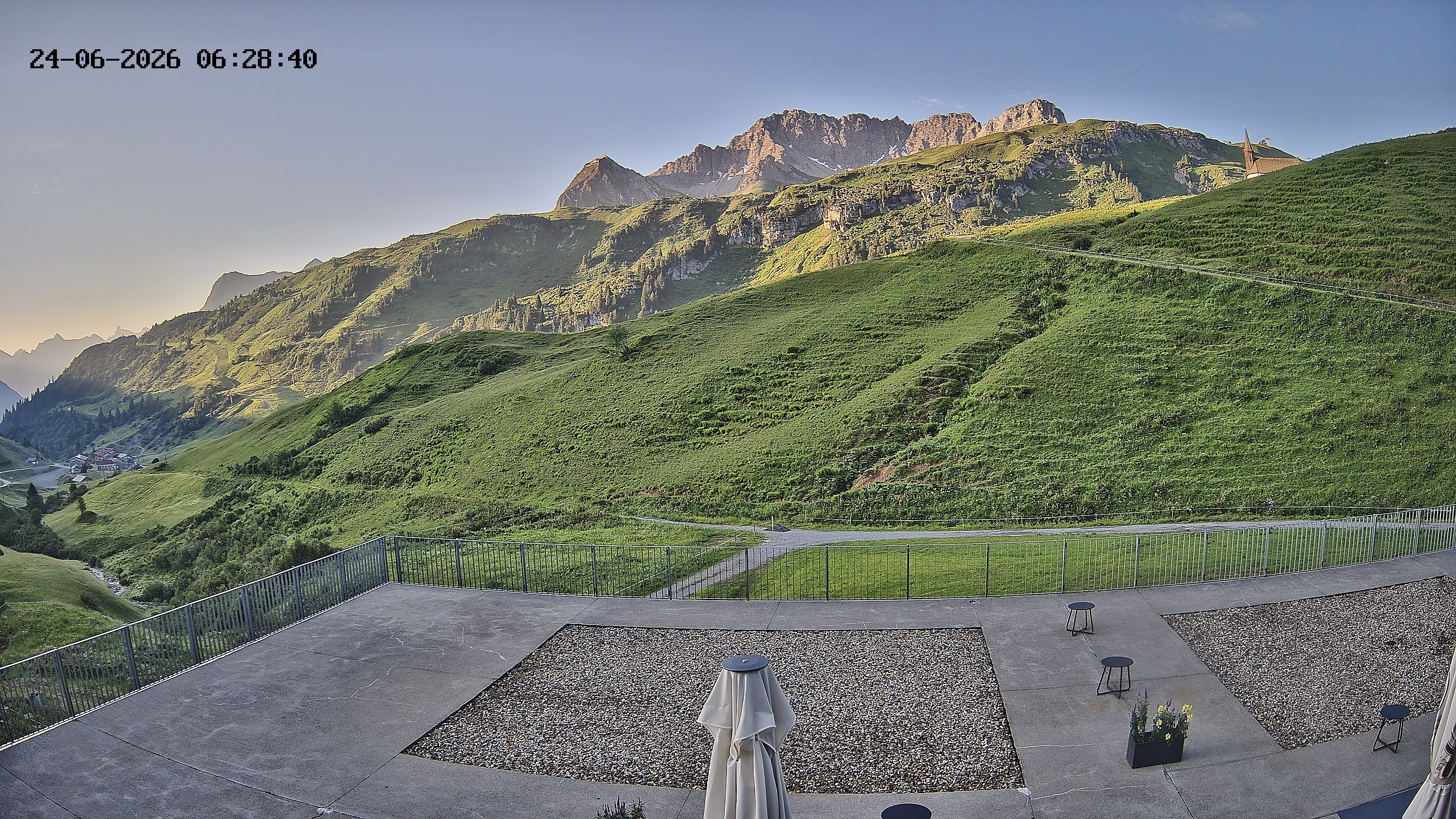 Archiv Foto Webcam Hotel Adler in Warth