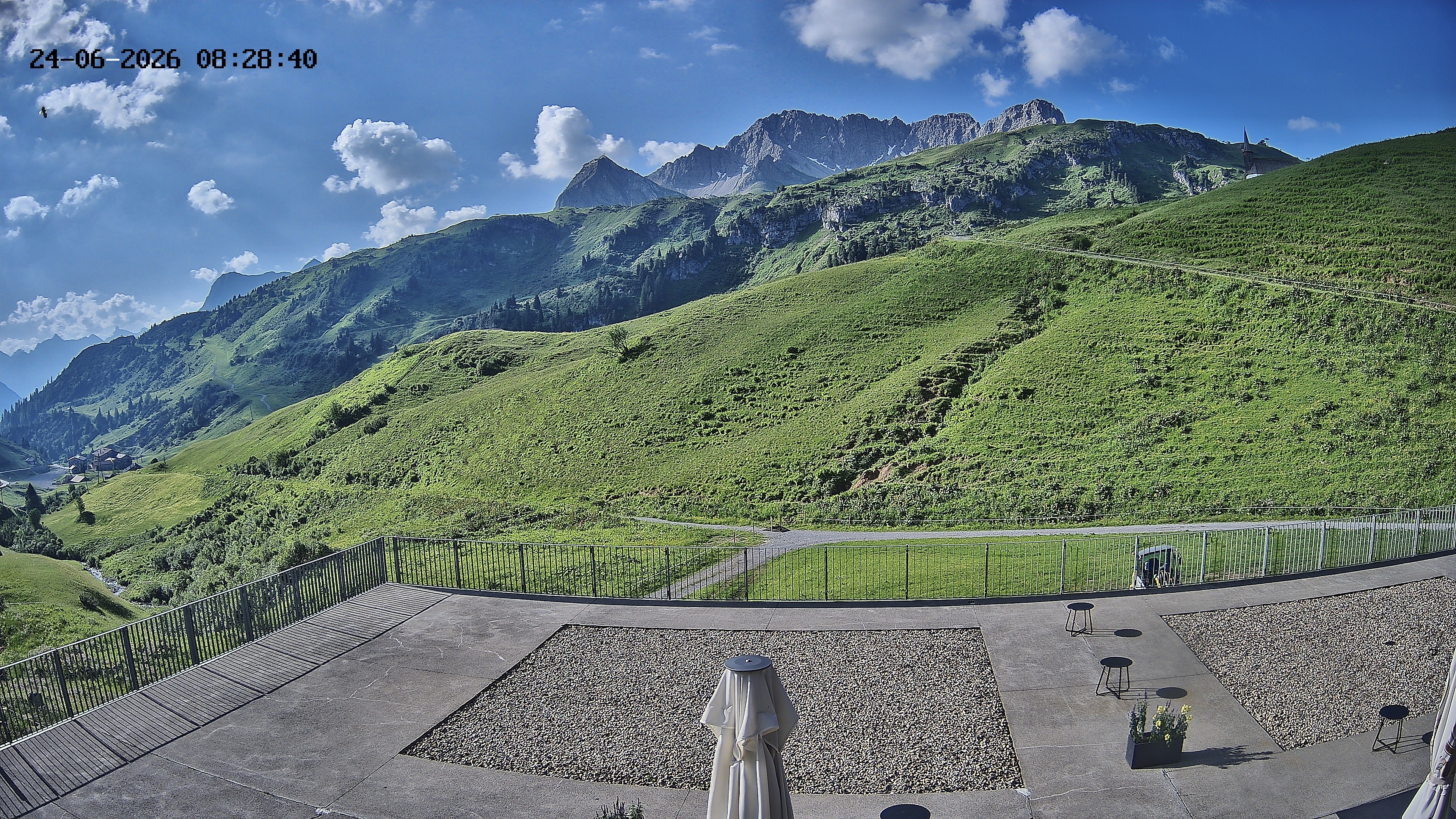 Archiv Foto Webcam Hotel Adler in Warth