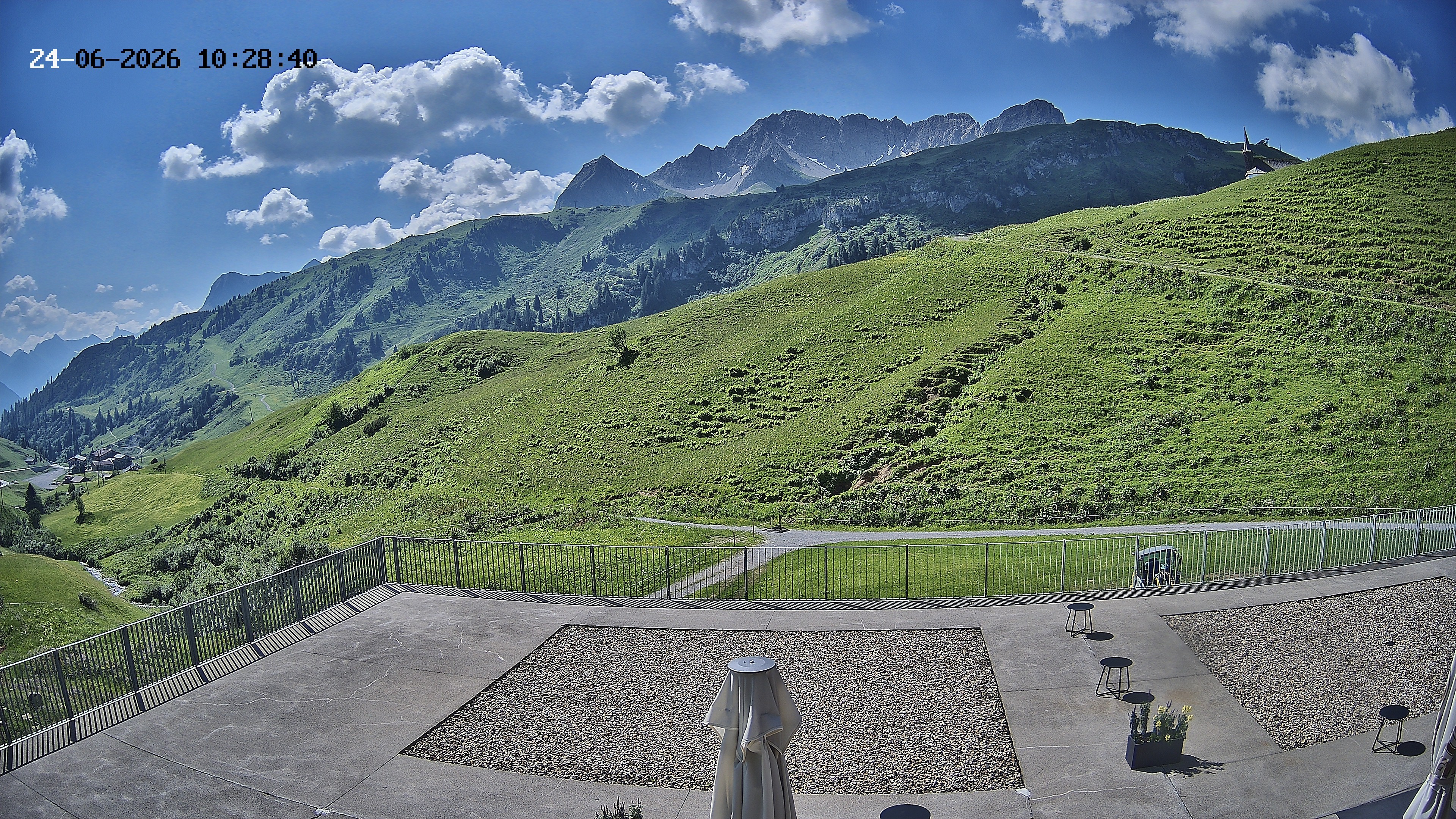 Archiv Foto Webcam Hotel Adler in Warth