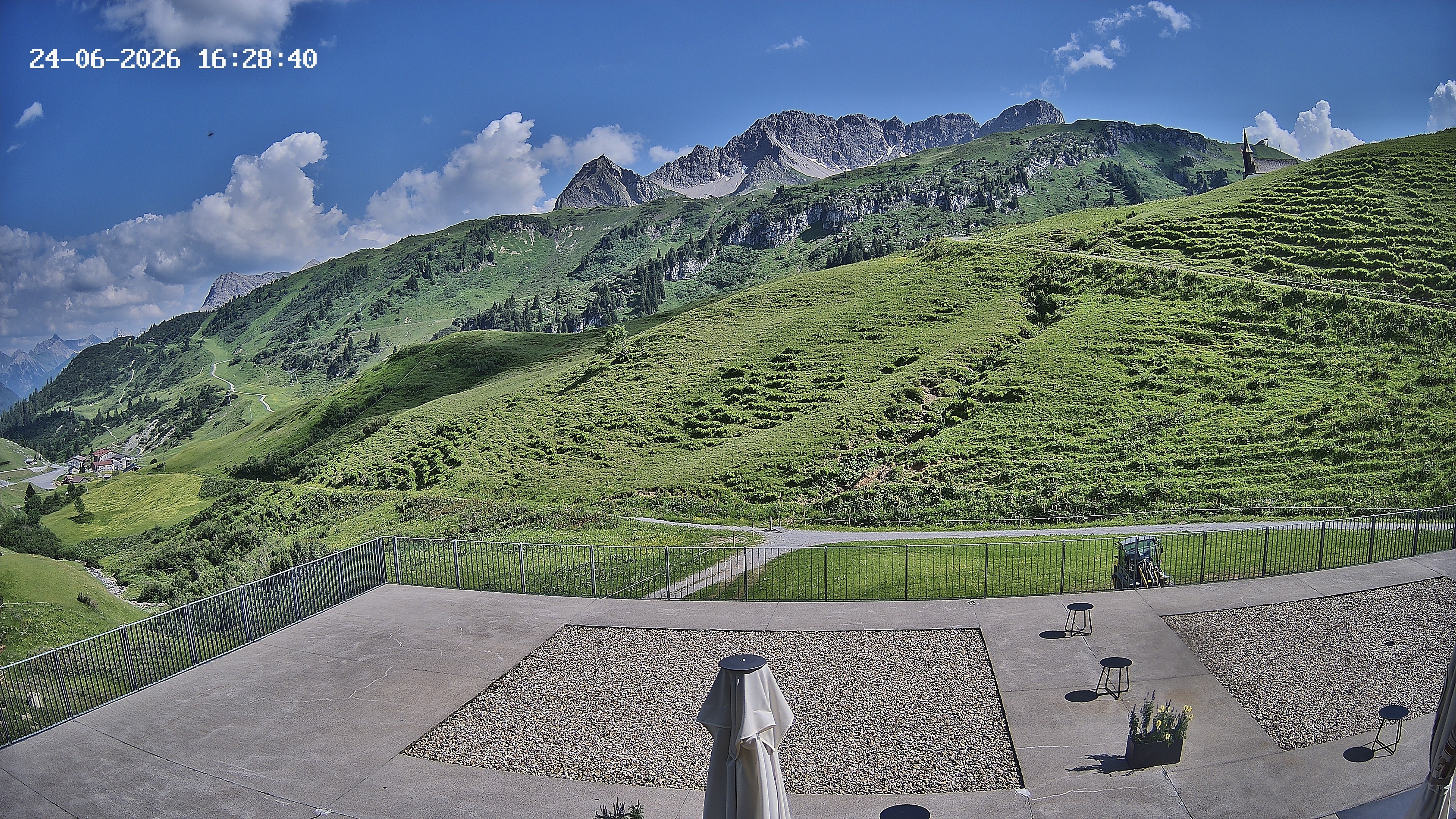 Archiv Foto Webcam Hotel Adler in Warth