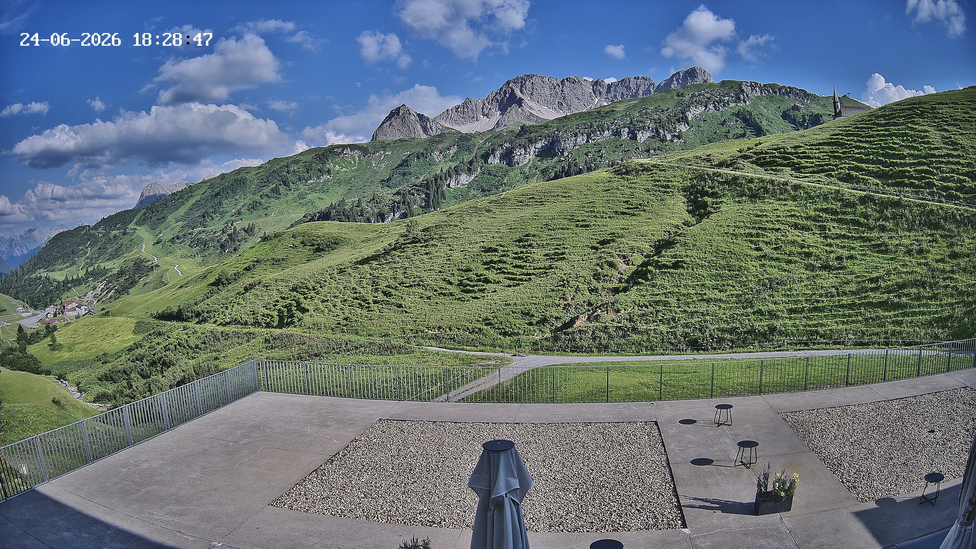 Archiv Foto Webcam Hotel Adler in Warth