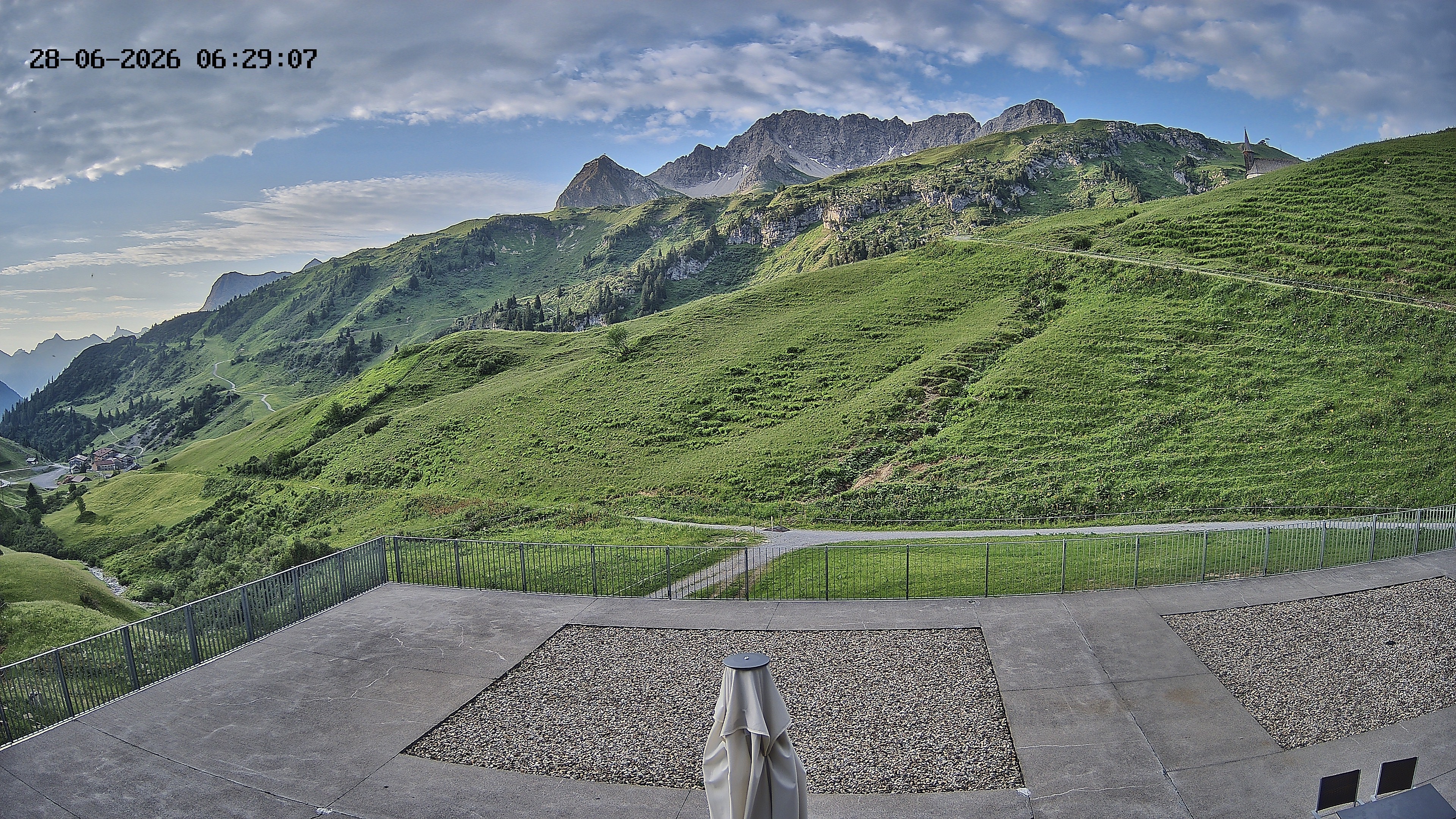 Archiv Foto Webcam Hotel Adler in Warth