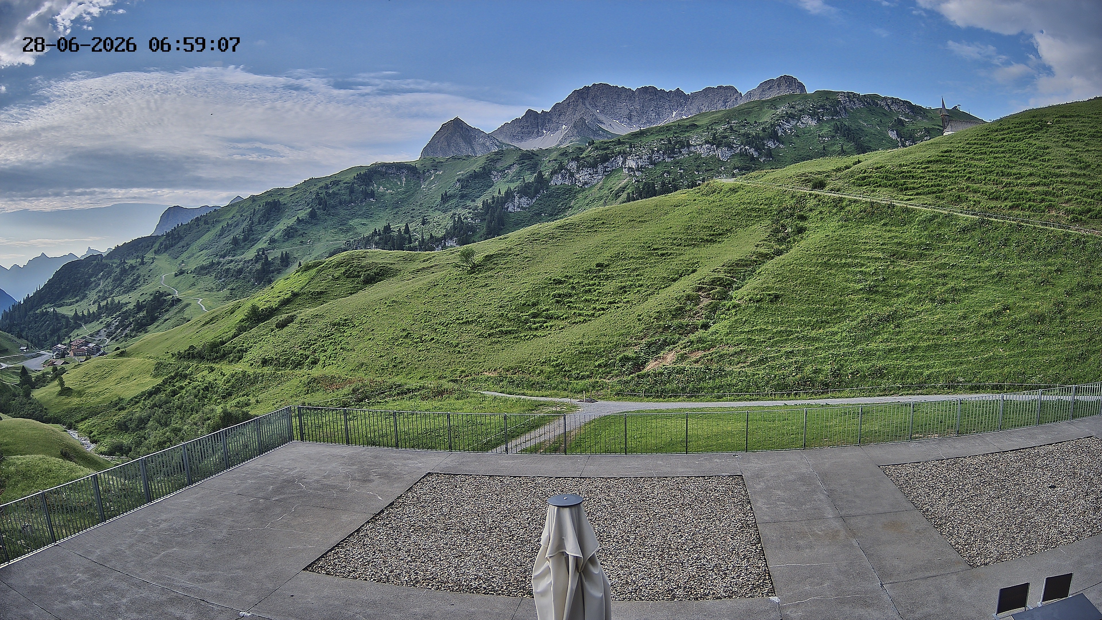 Archiv Foto Webcam Hotel Adler in Warth