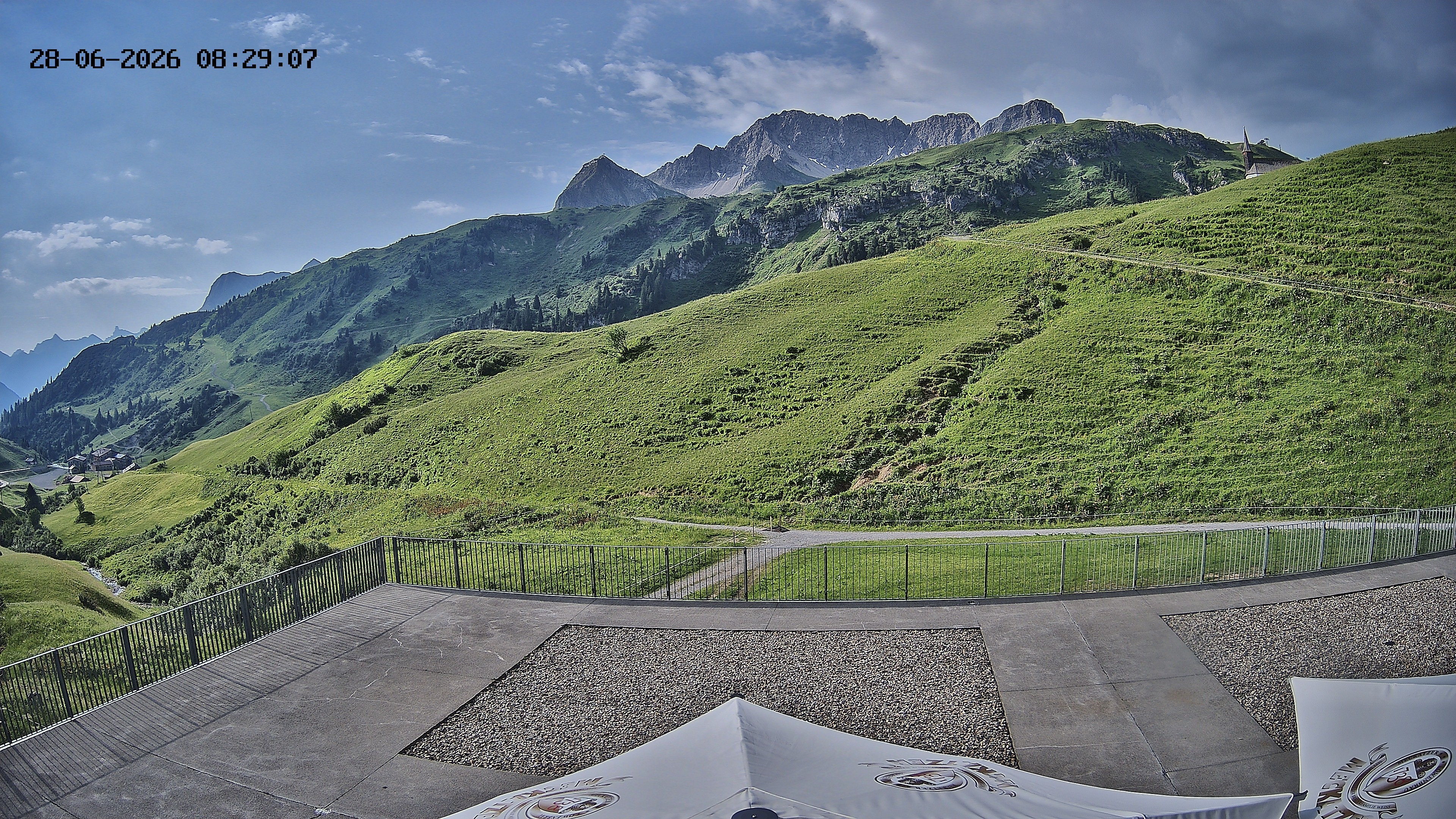 Archiv Foto Webcam Hotel Adler in Warth