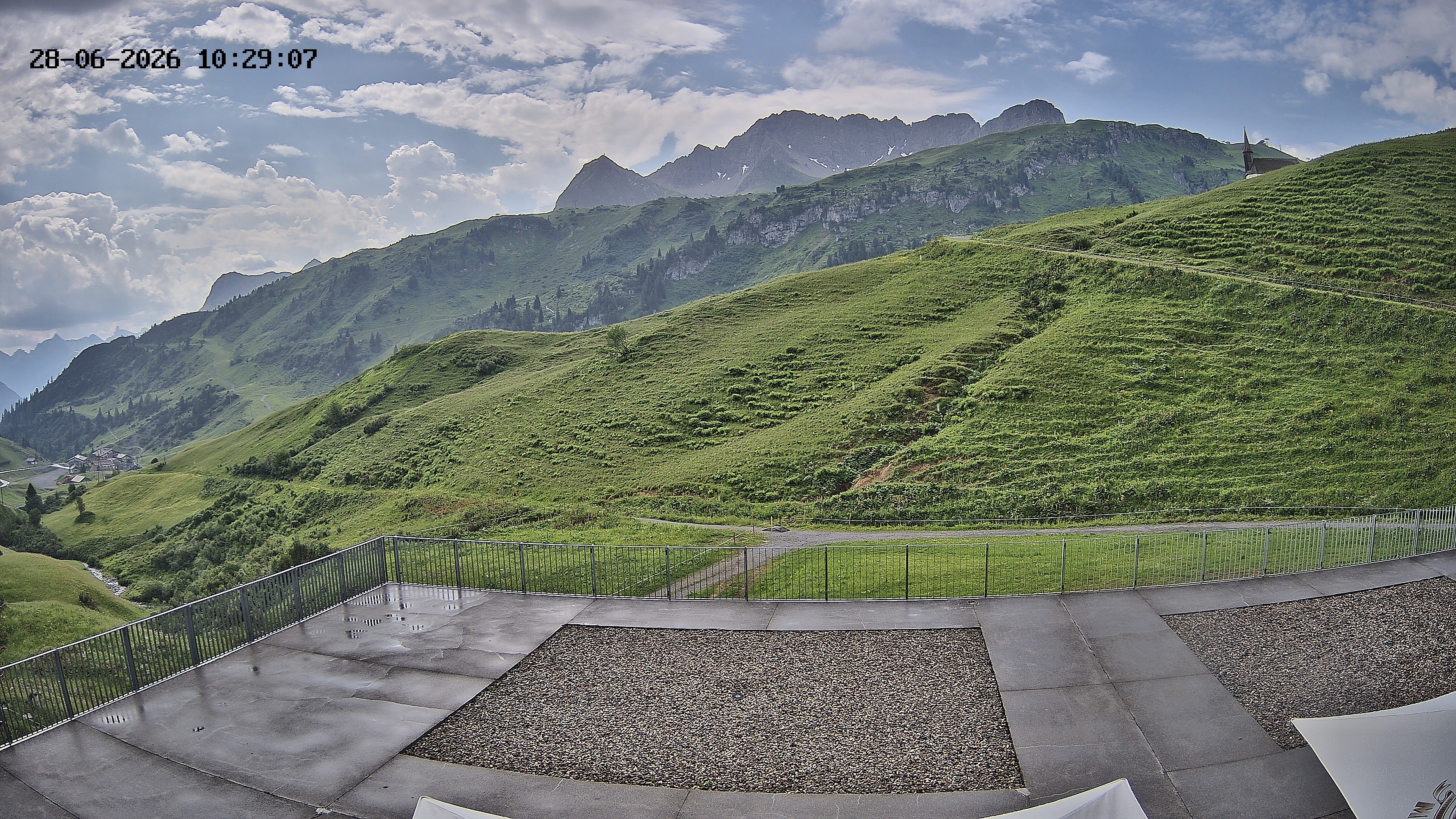 Archiv Foto Webcam Hotel Adler in Warth