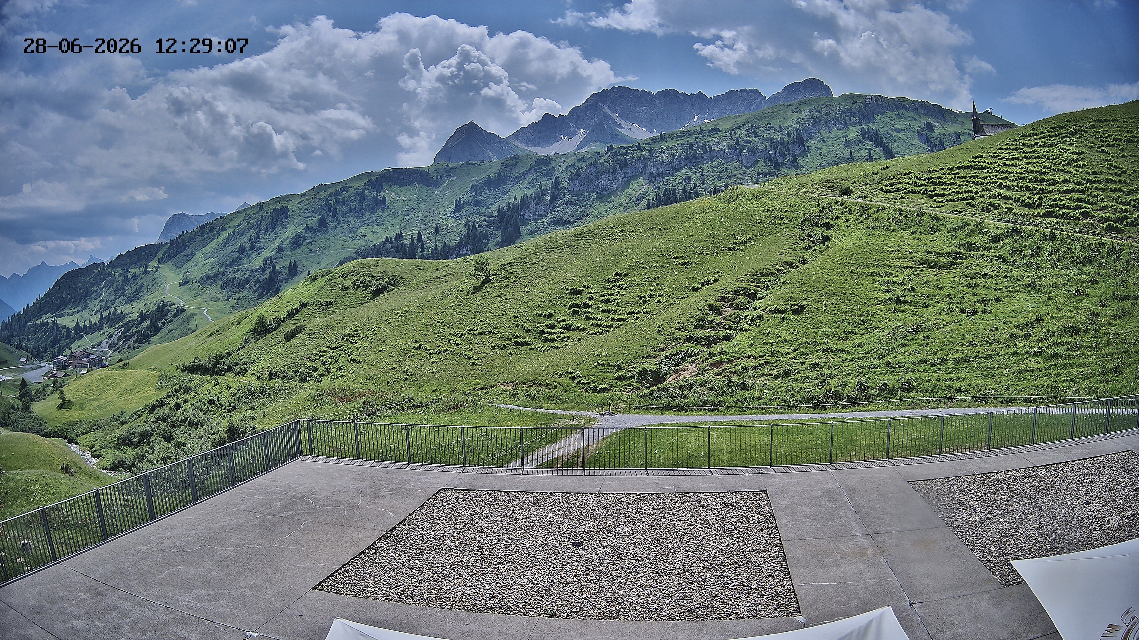 Archiv Foto Webcam Hotel Adler in Warth