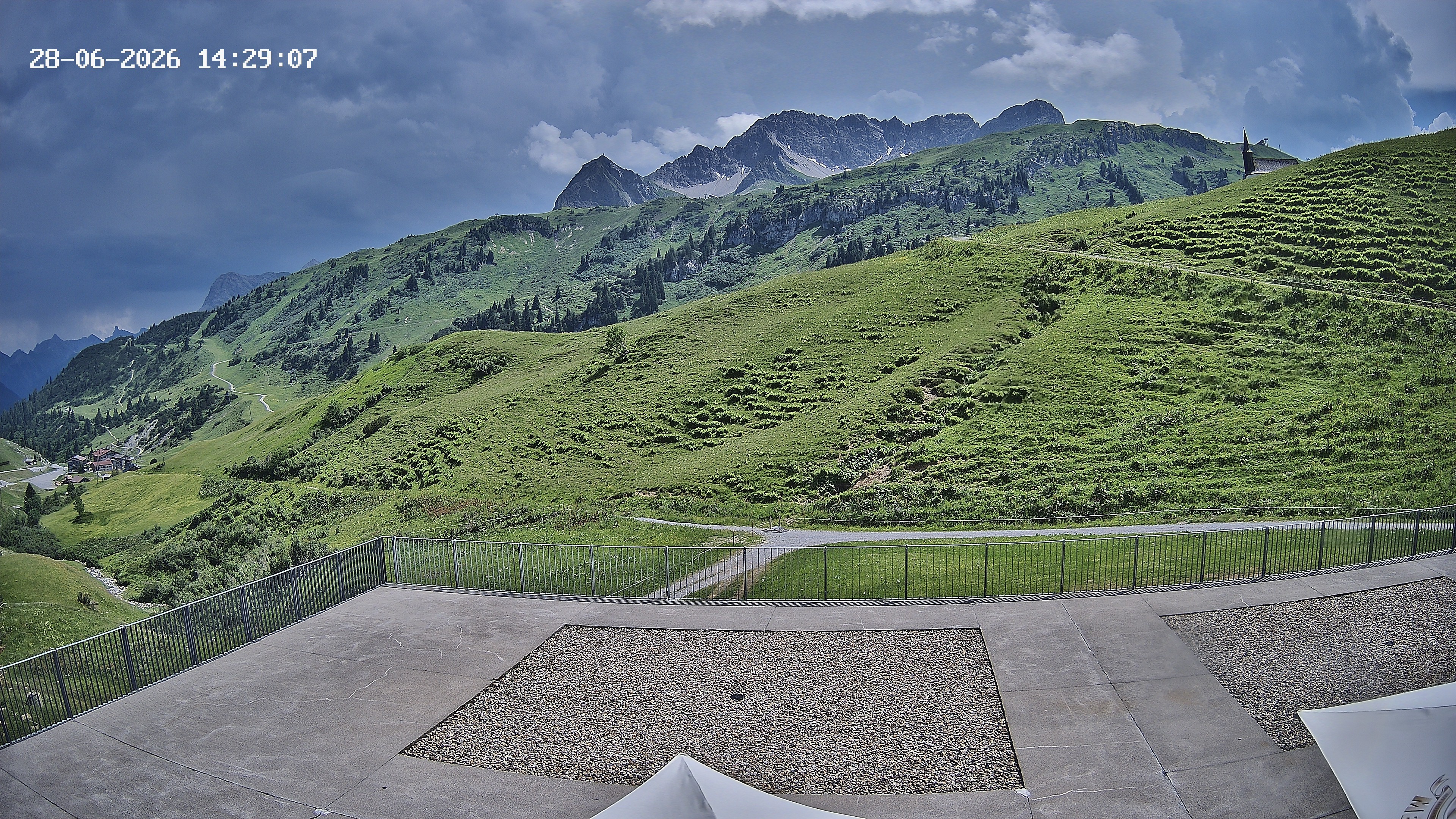 Archived image Webcam Hotel Adler at Warth