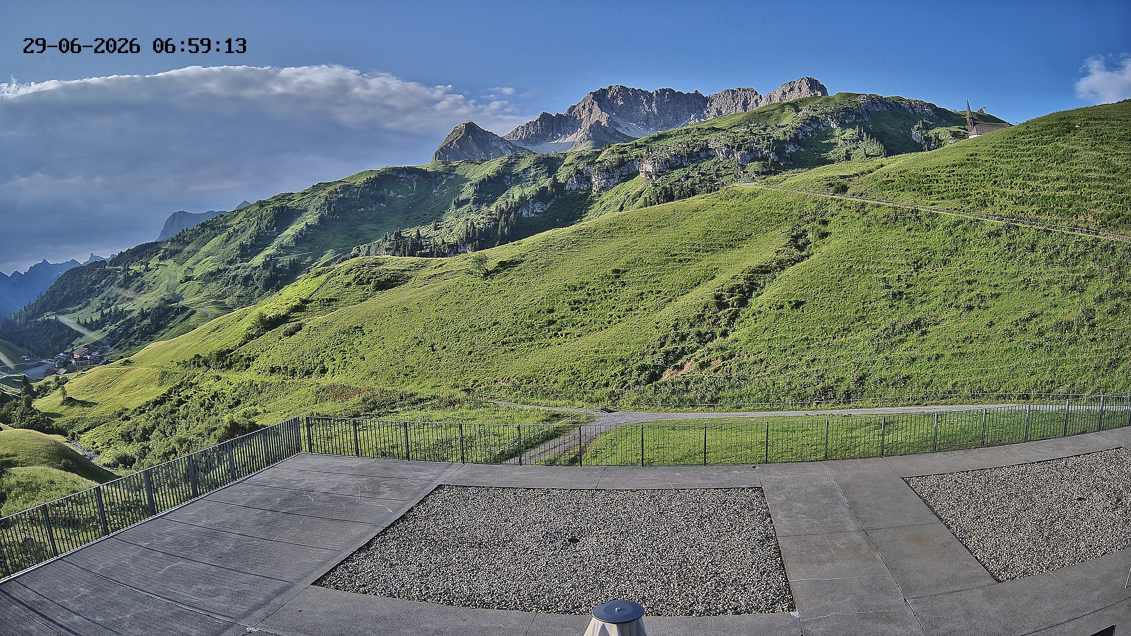 Archiv Foto Webcam Hotel Adler in Warth