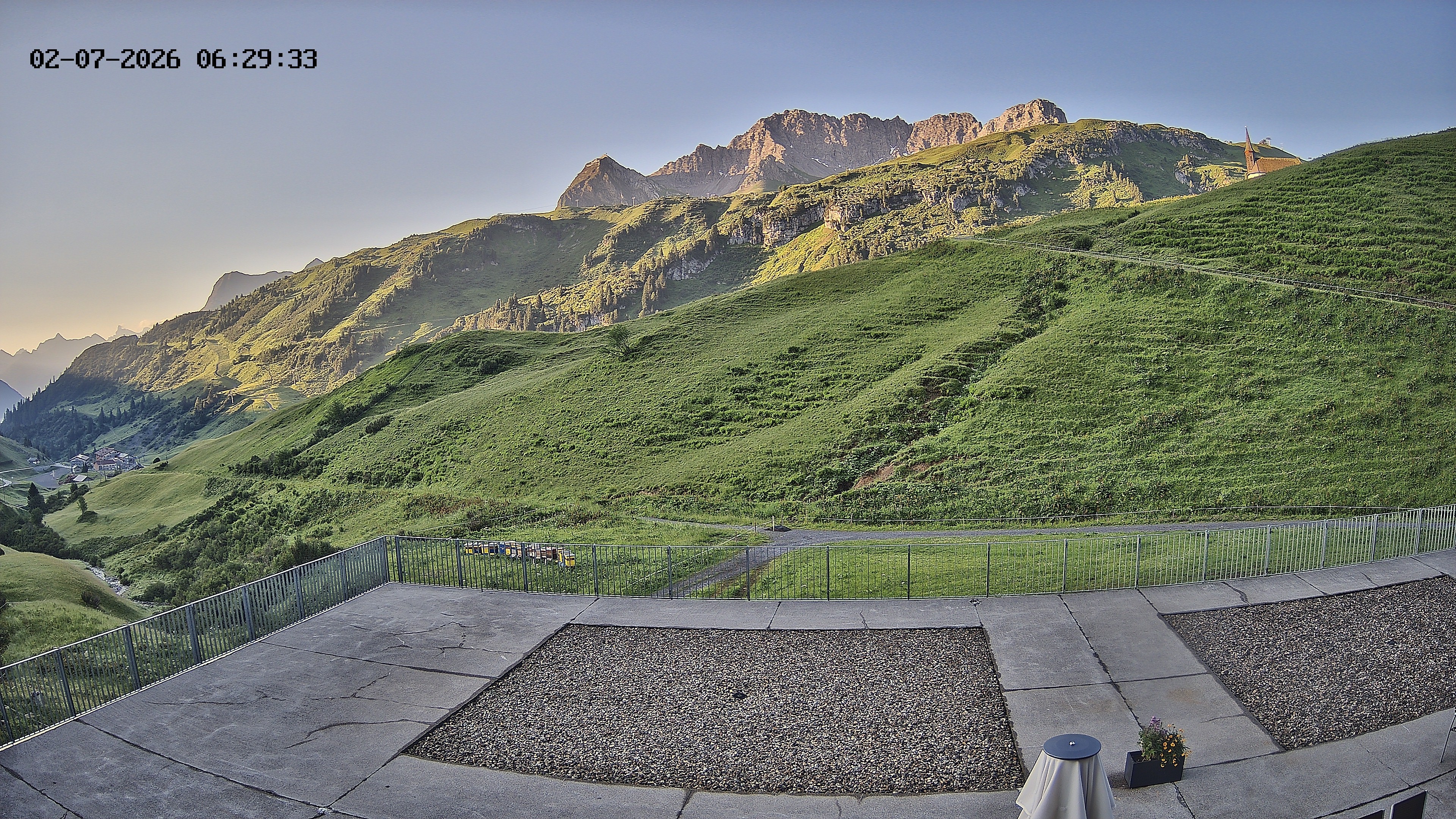 Archiv Foto Webcam Hotel Adler in Warth