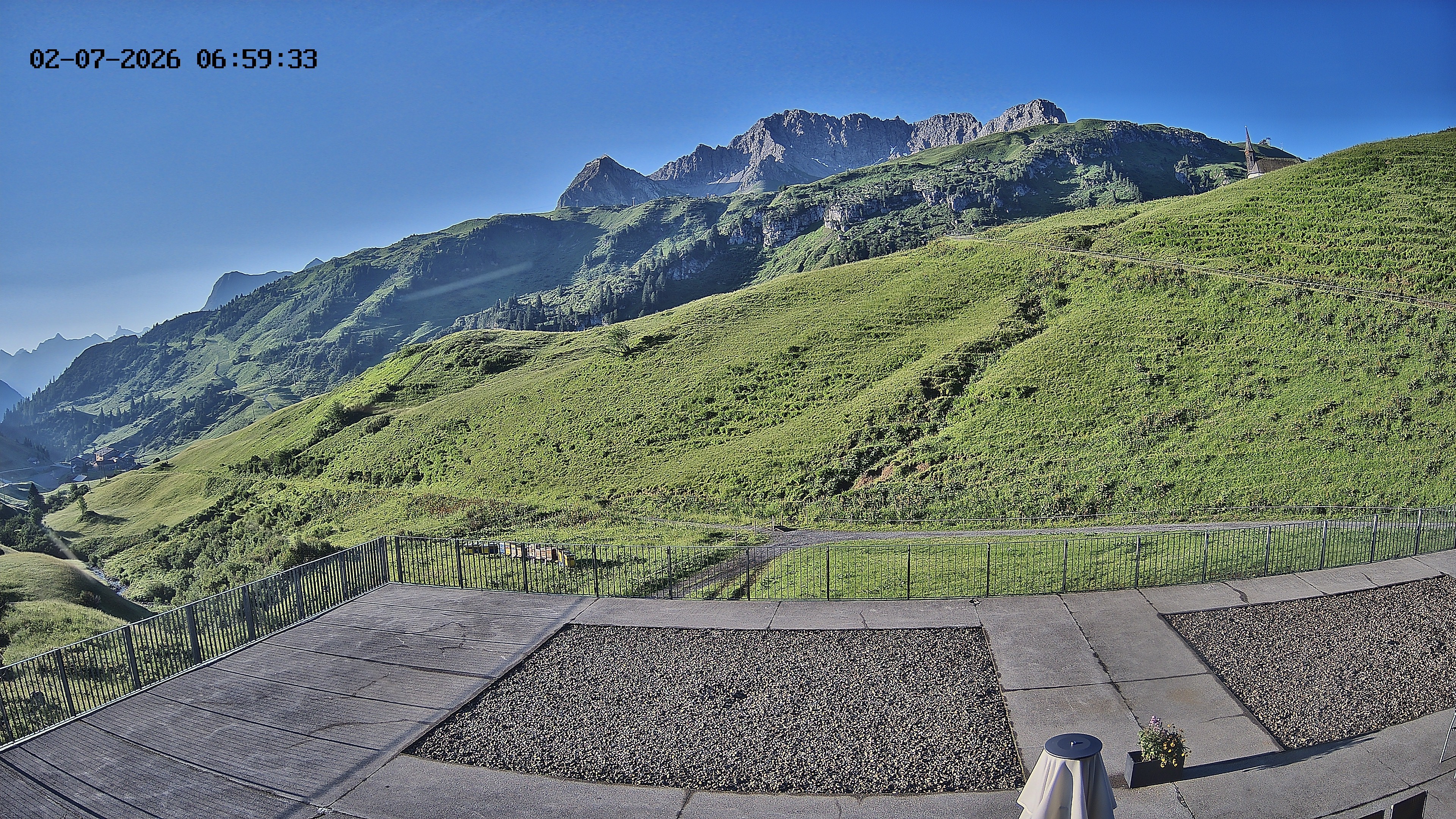 Archiv Foto Webcam Hotel Adler in Warth