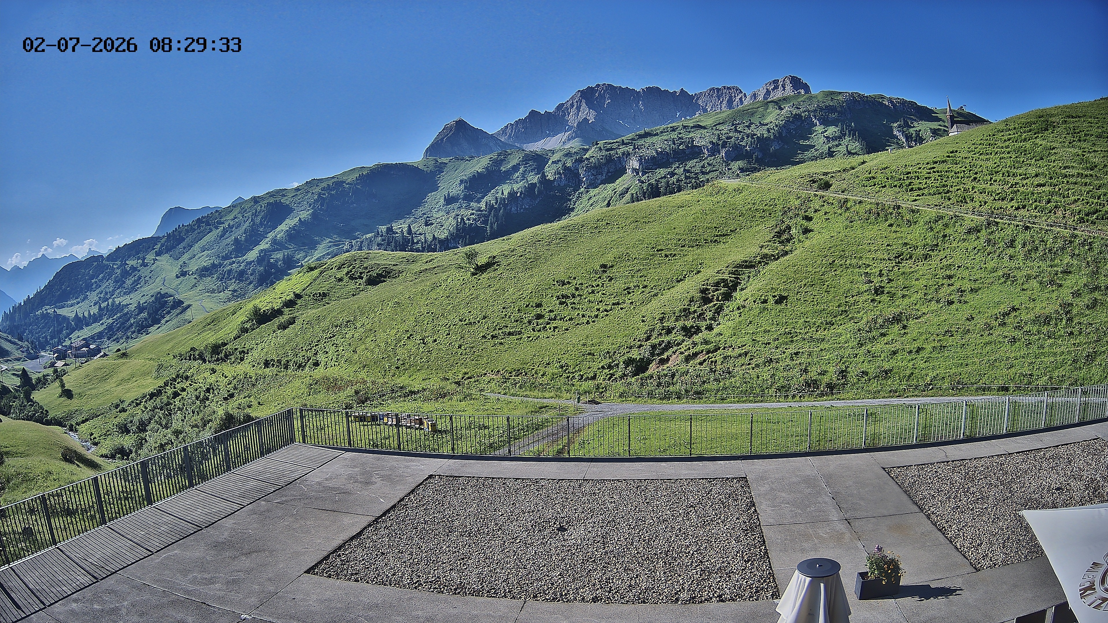 Archiv Foto Webcam Hotel Adler in Warth