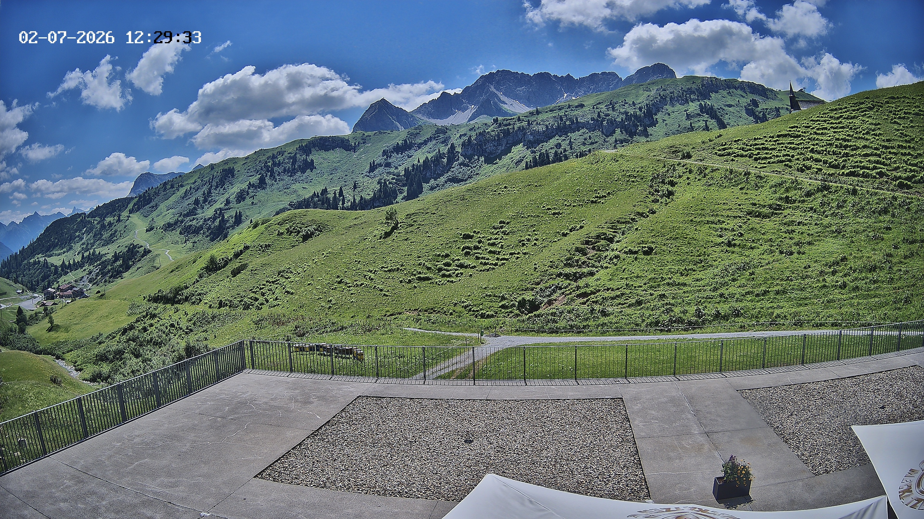 Archiv Foto Webcam Hotel Adler in Warth