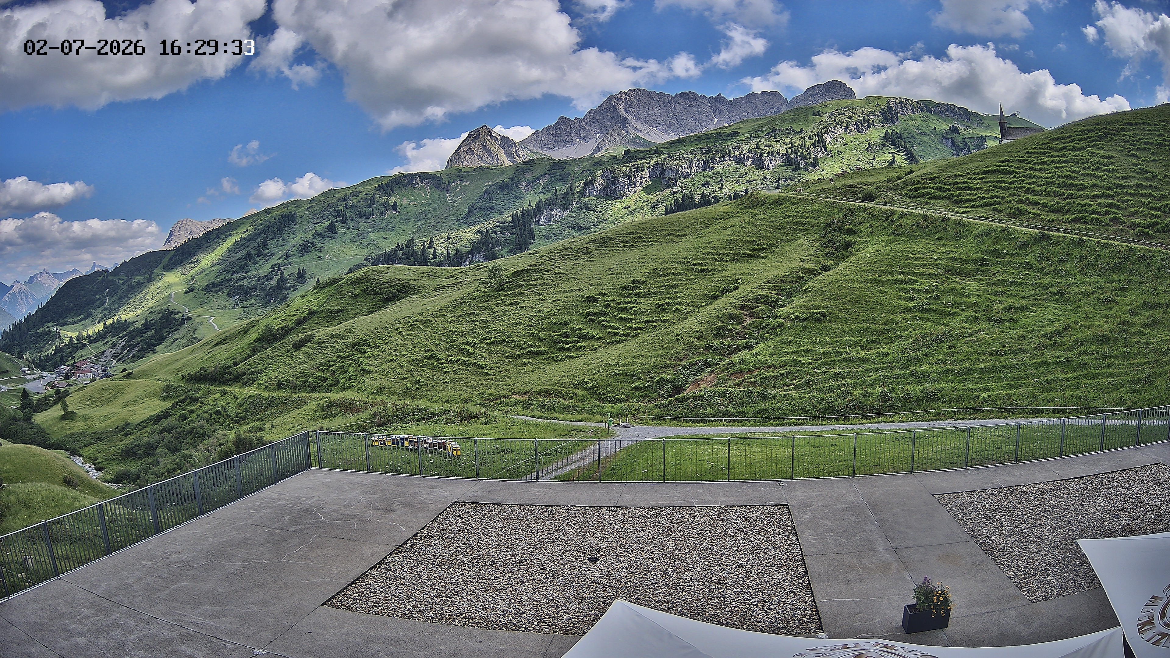 Archiv Foto Webcam Hotel Adler in Warth