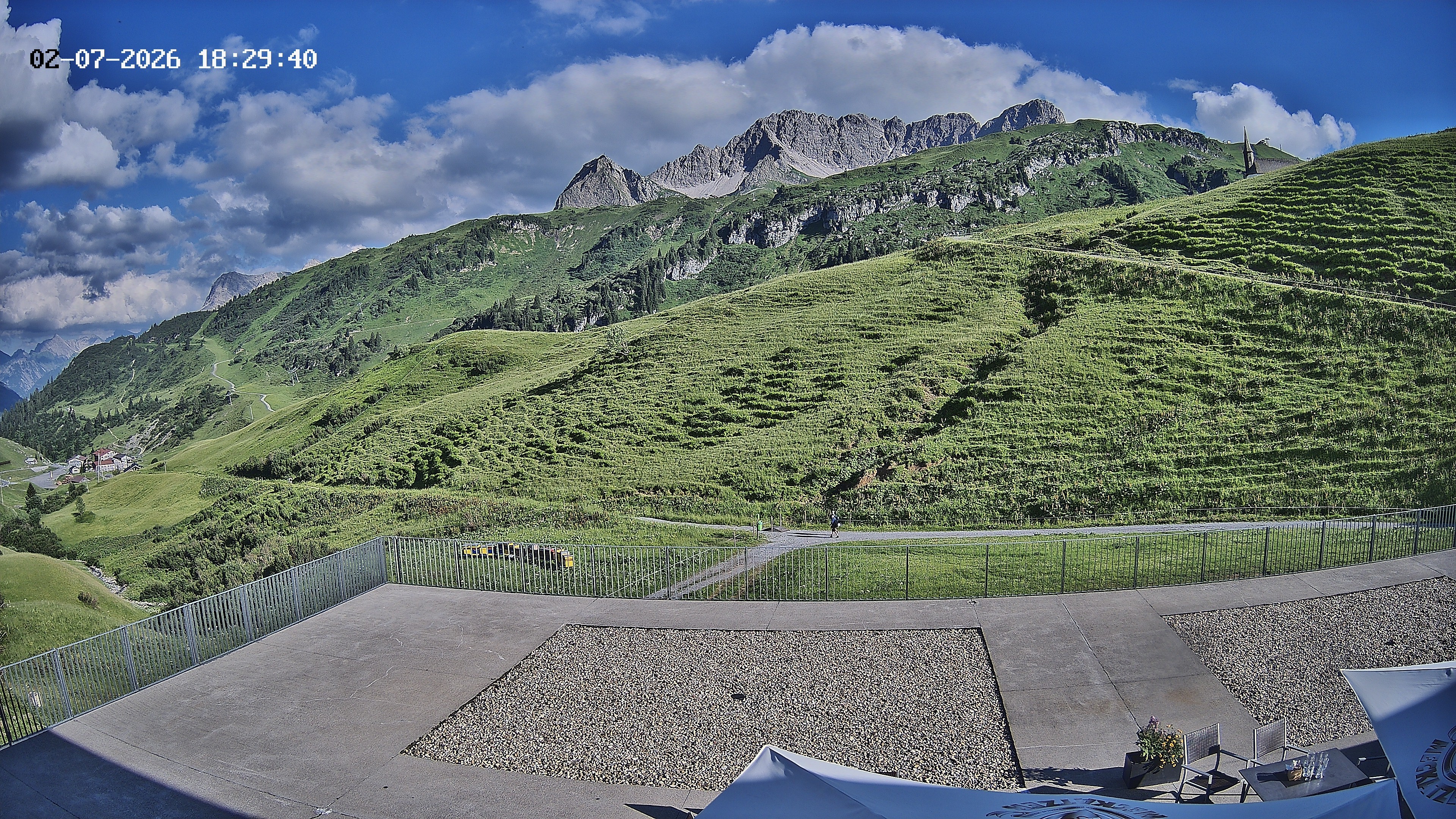 Archiv Foto Webcam Hotel Adler in Warth