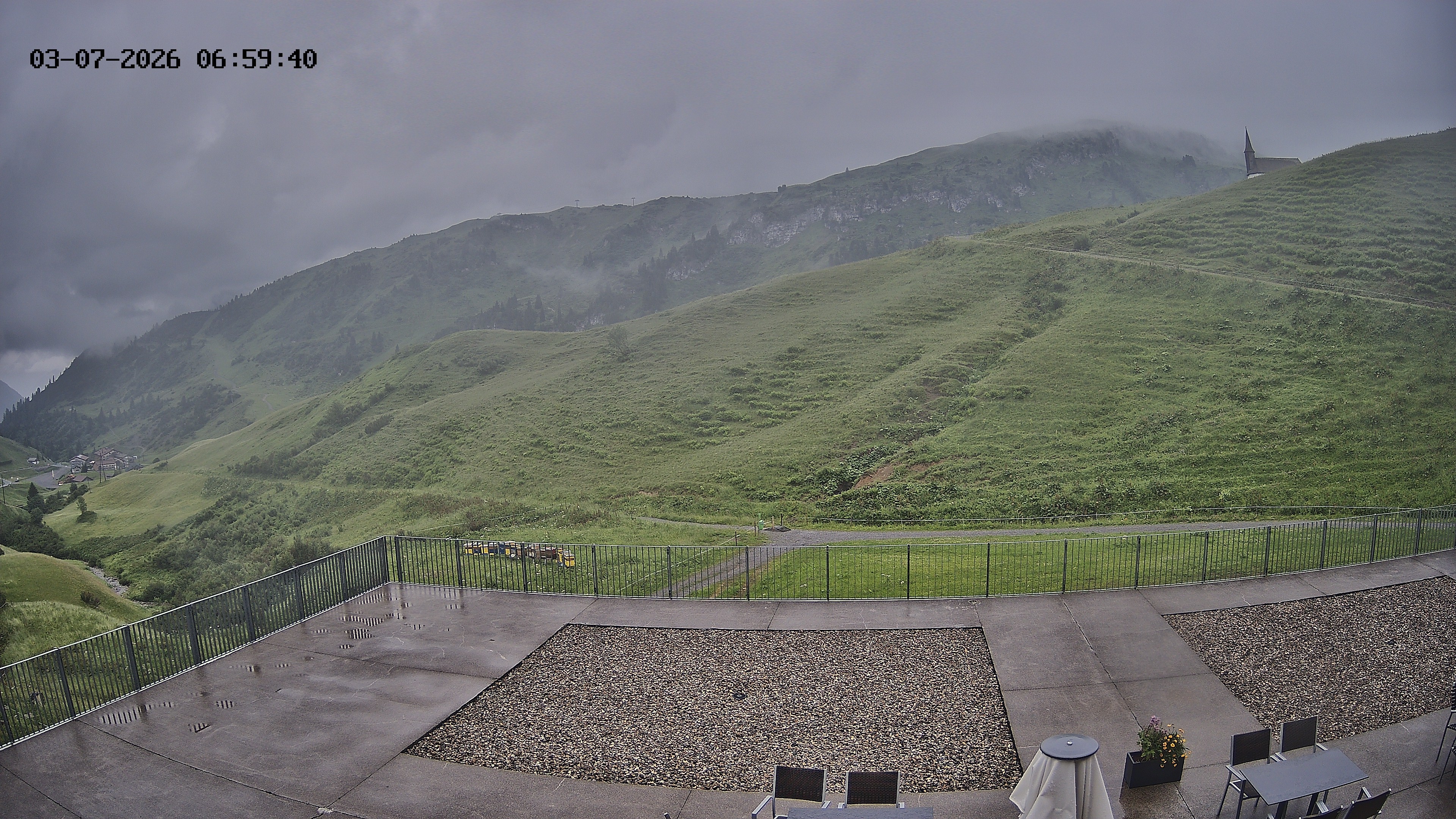Archived image Webcam Hotel Adler at Warth