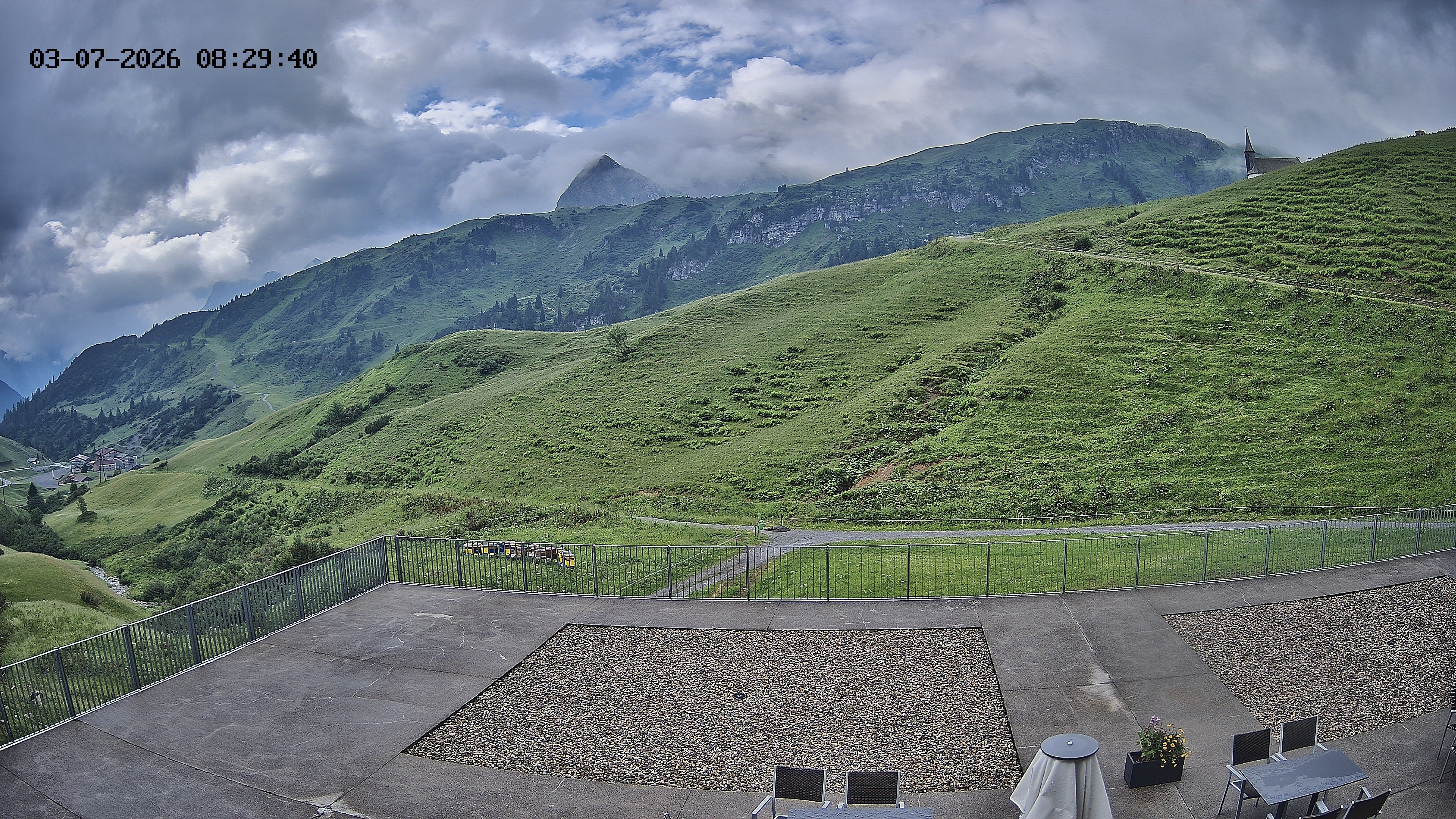 Archived image Webcam Hotel Adler at Warth