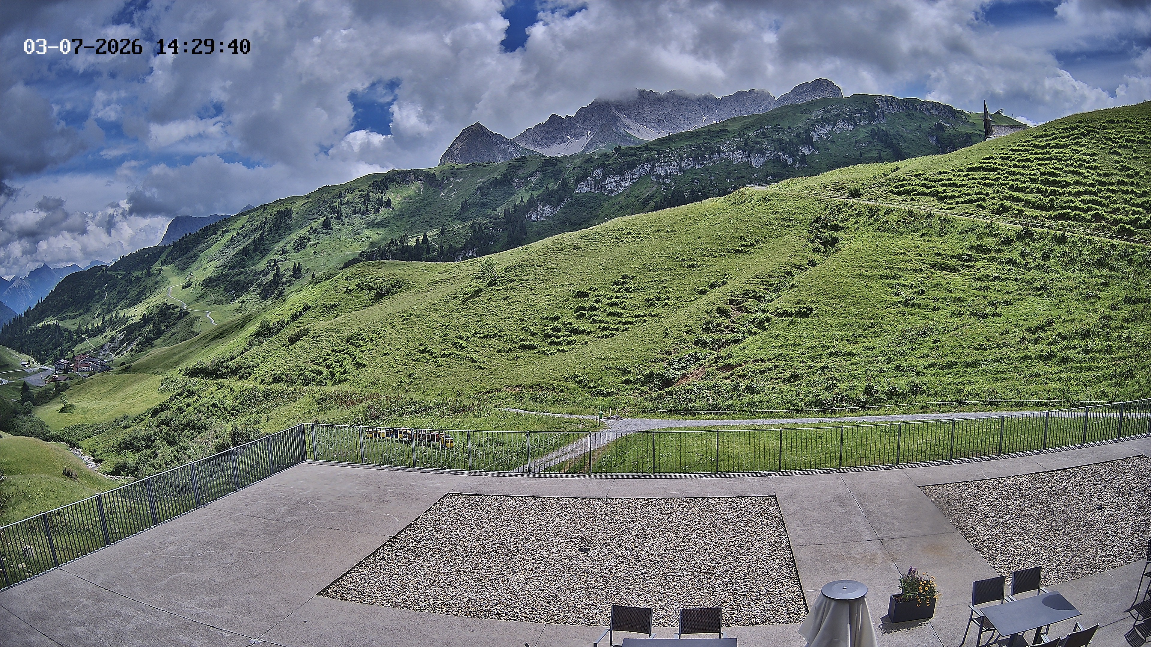 Archiv Foto Webcam Hotel Adler in Warth