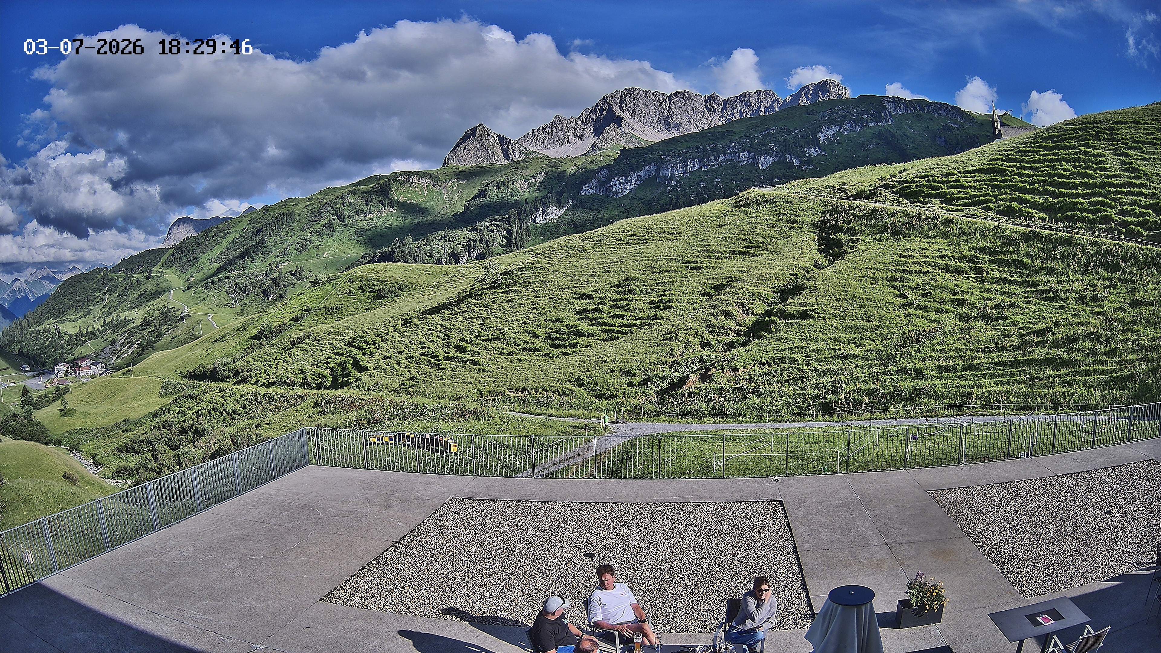 Archiv Foto Webcam Hotel Adler in Warth