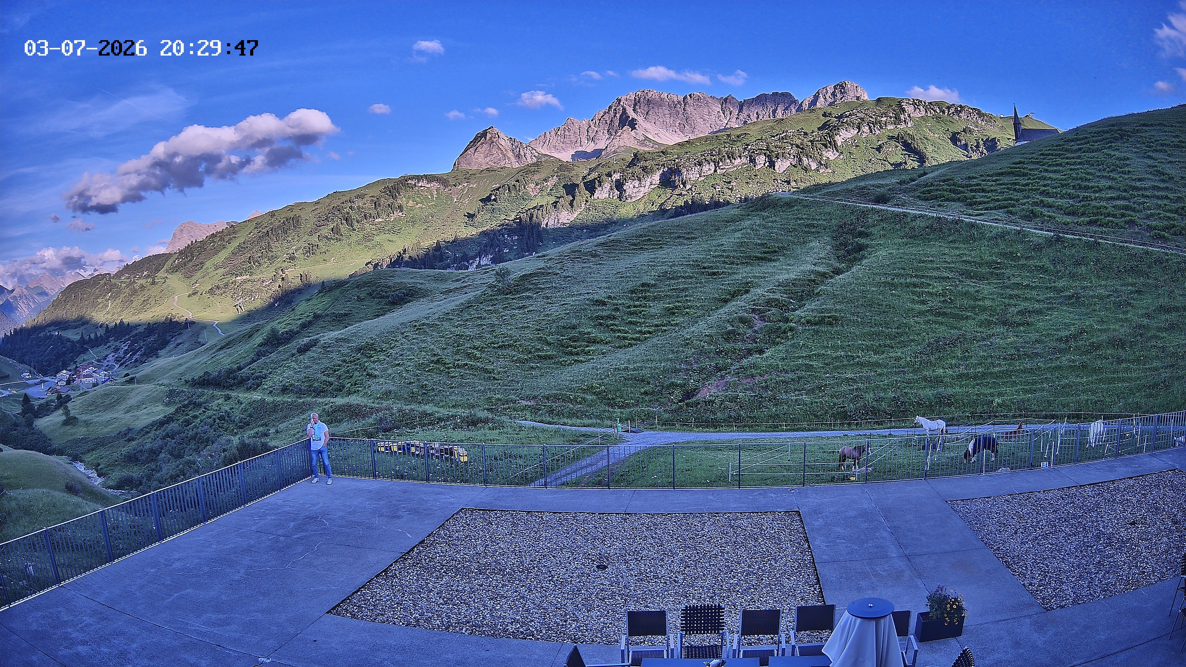 Archiv Foto Webcam Hotel Adler in Warth