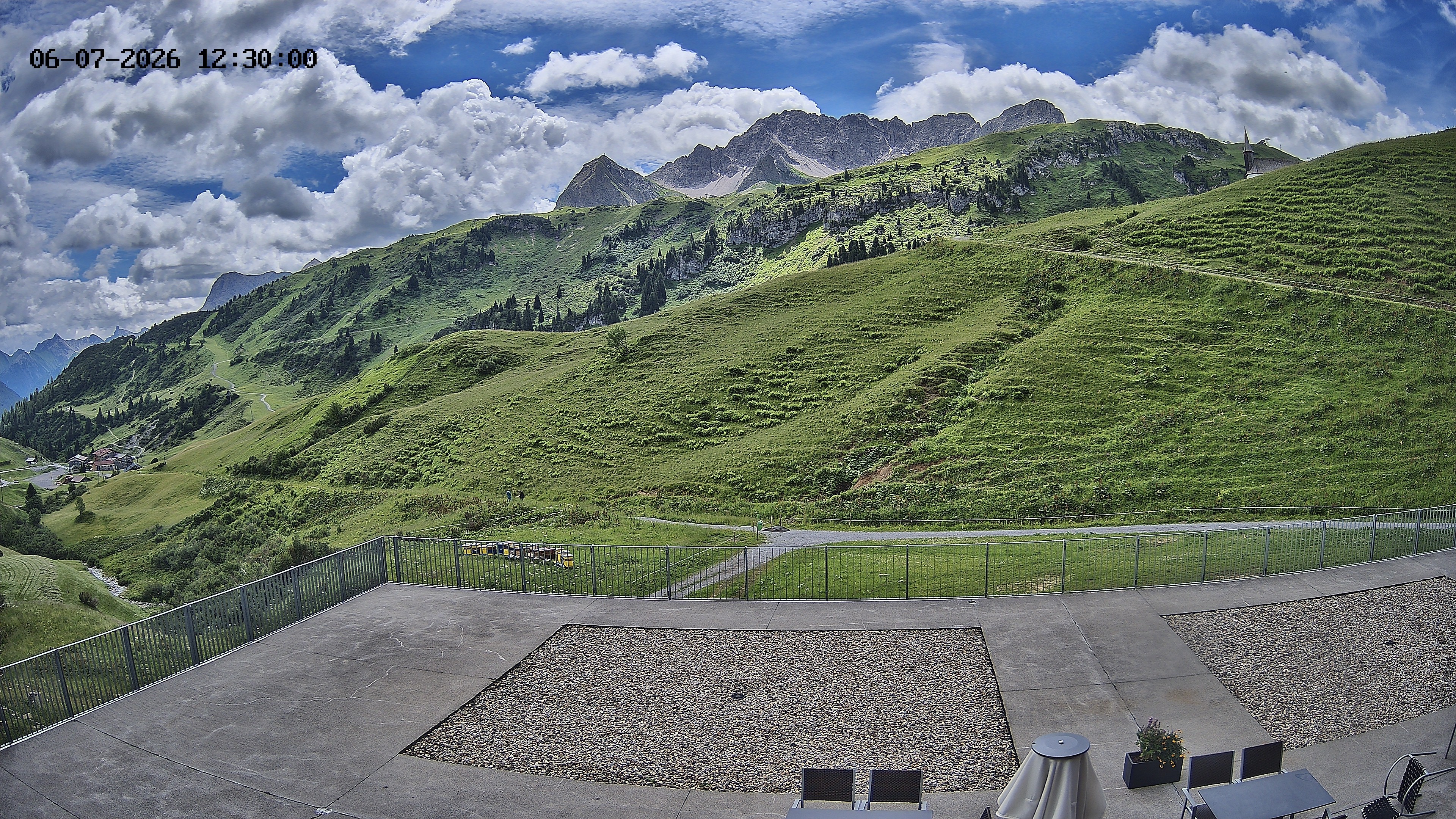 Archiv Foto Webcam Hotel Adler in Warth