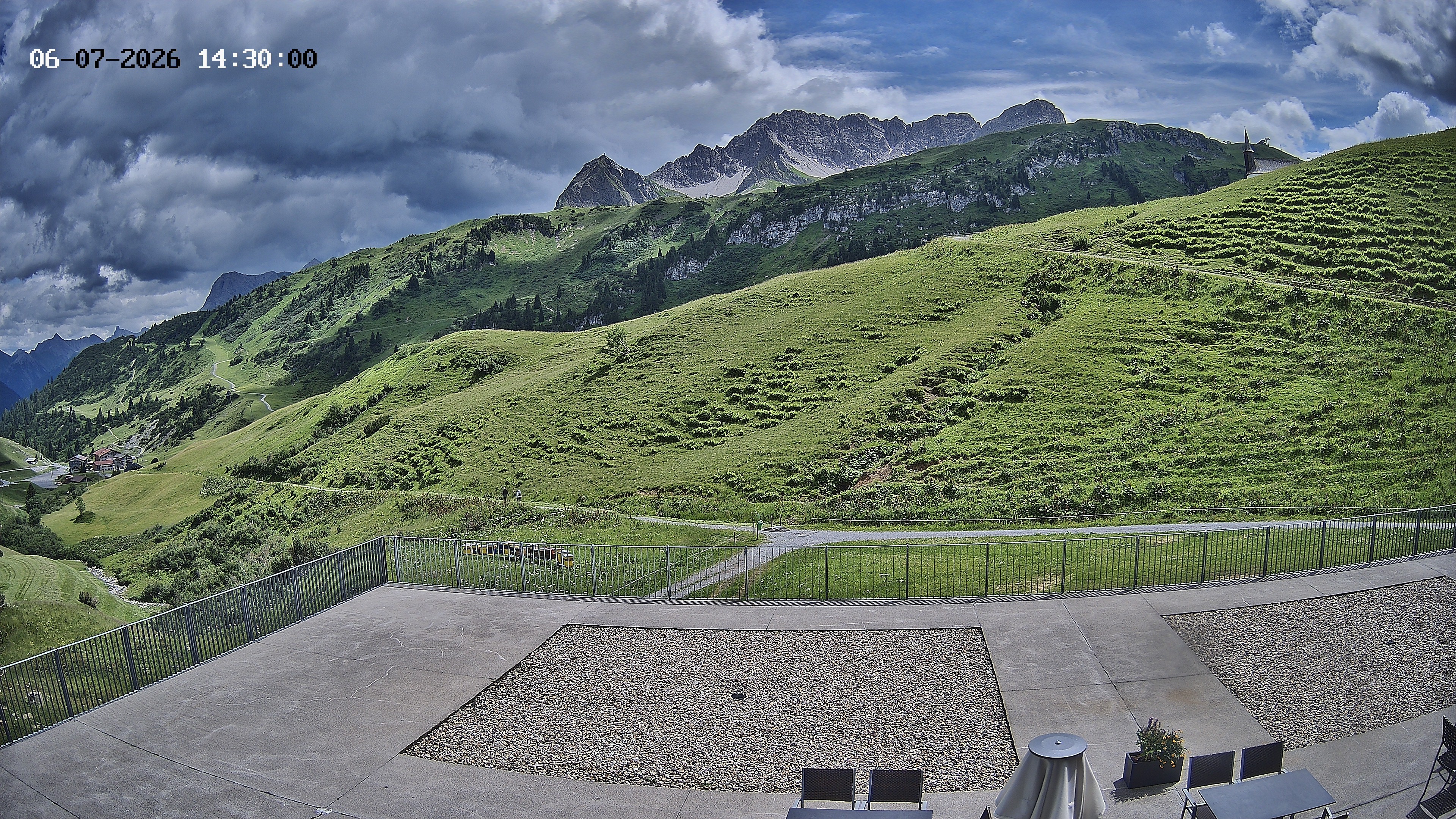 Archiv Foto Webcam Hotel Adler in Warth